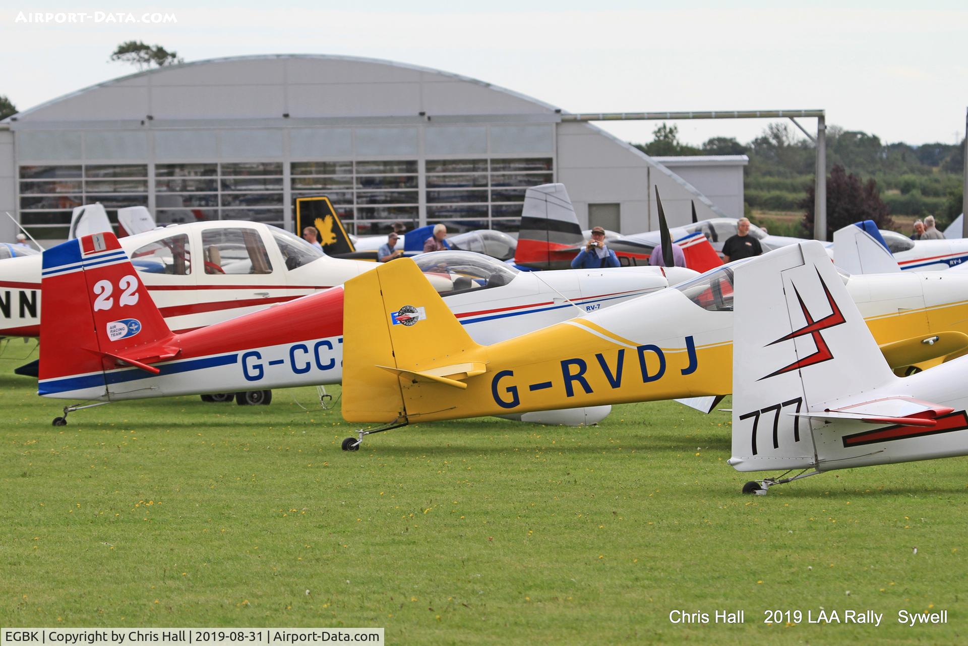 Sywell Aerodrome Airport, Northampton, England United Kingdom (EGBK) - Vans RV,s at the 2019 LAA Rally, Sywell