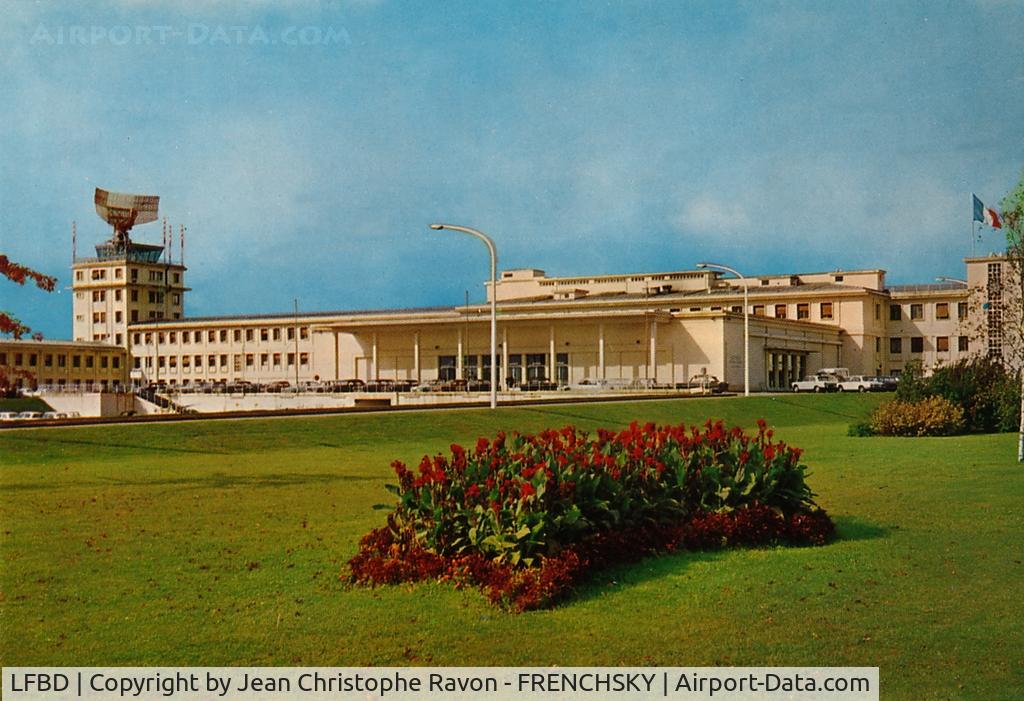 Bordeaux Airport, Merignac Airport France (LFBD) - Bordeaux airport 1960-70'