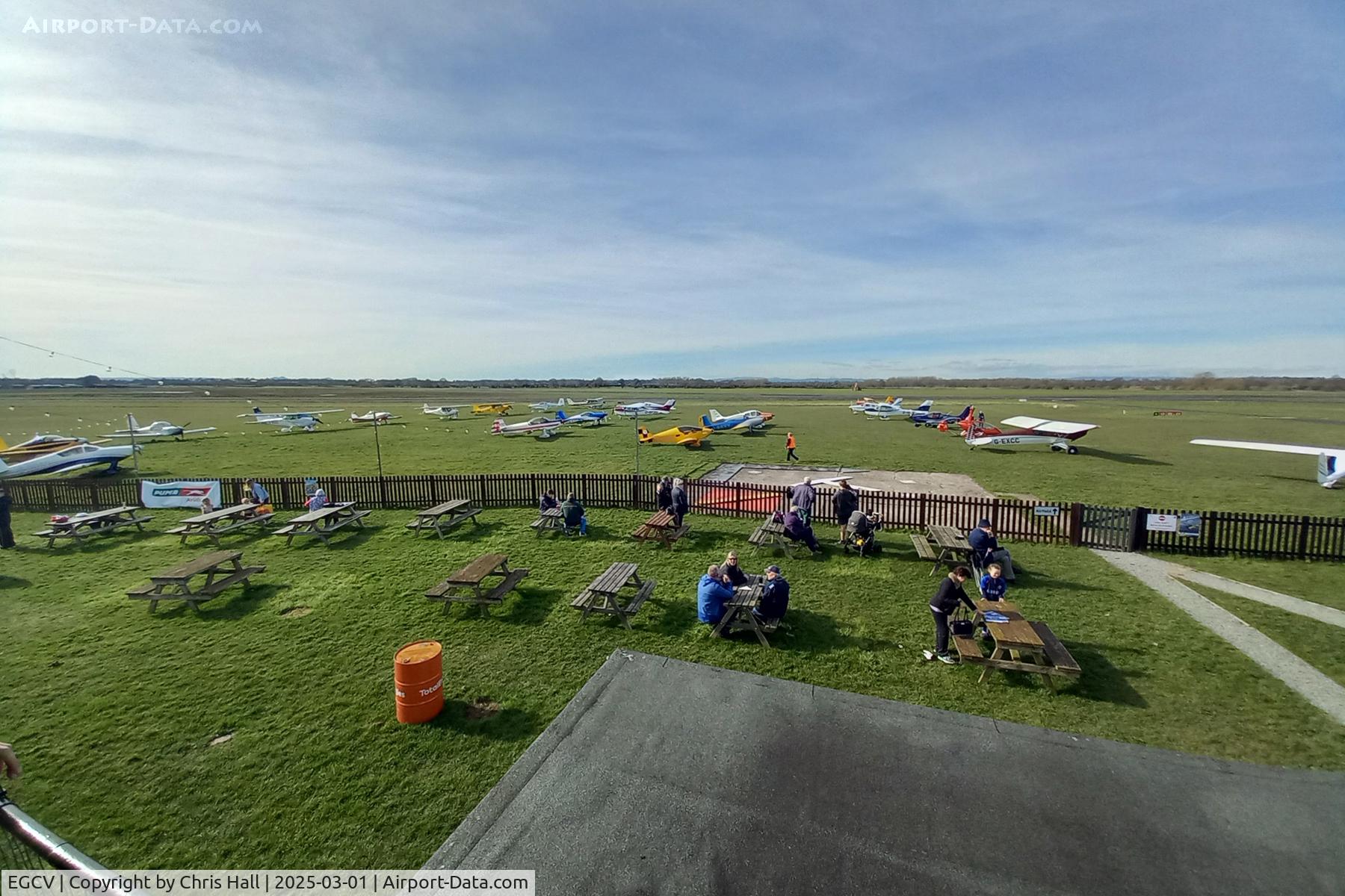 Sleap Airfield Airport, Shrewsbury, England United Kingdom (EGCV) - Sleap 01/03/25