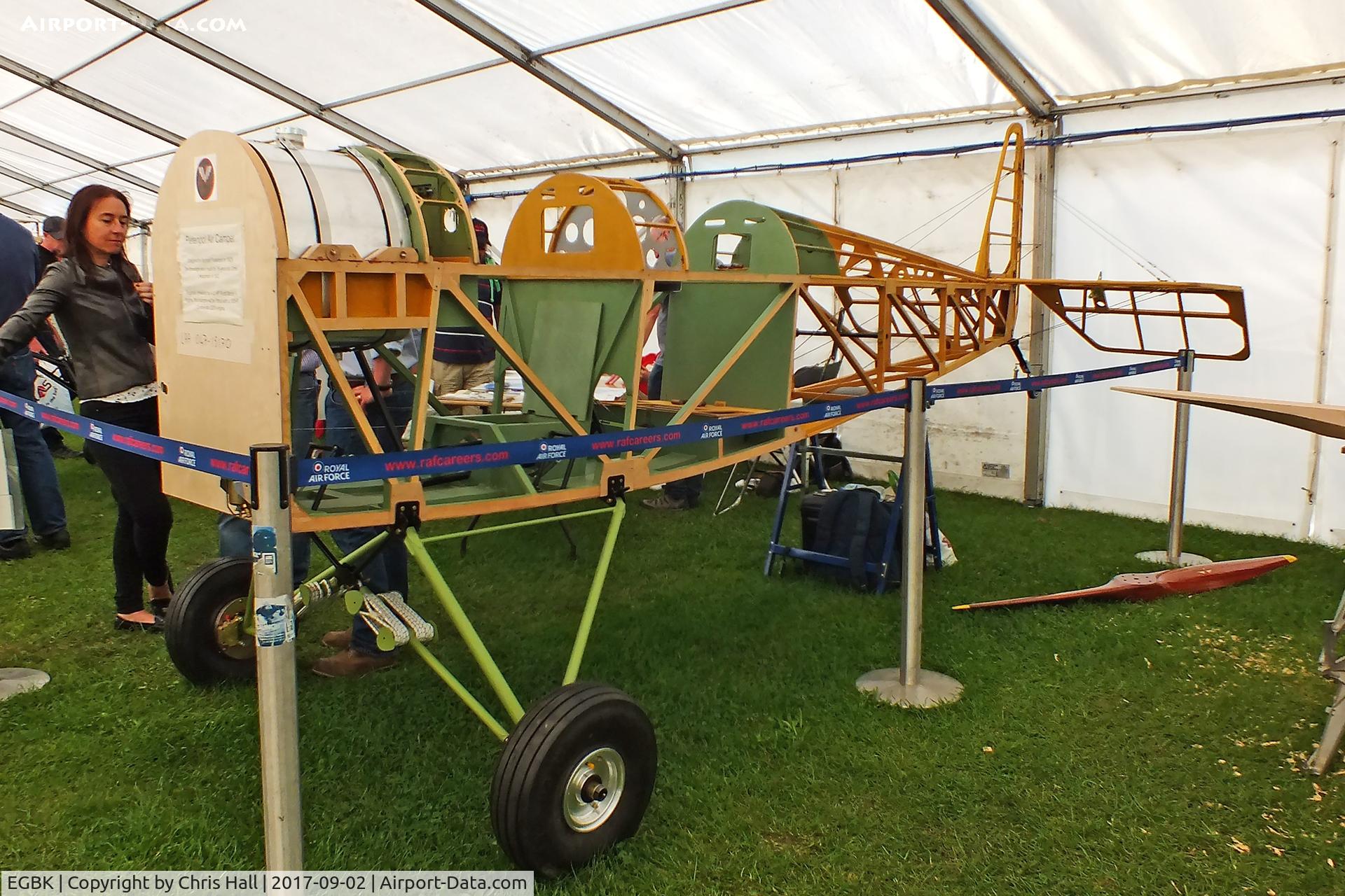 Sywell Aerodrome Airport, Northampton, England United Kingdom (EGBK) - Pietonpol Air Camper (LAA 047-15170). LAA Rally 2017, Sywell