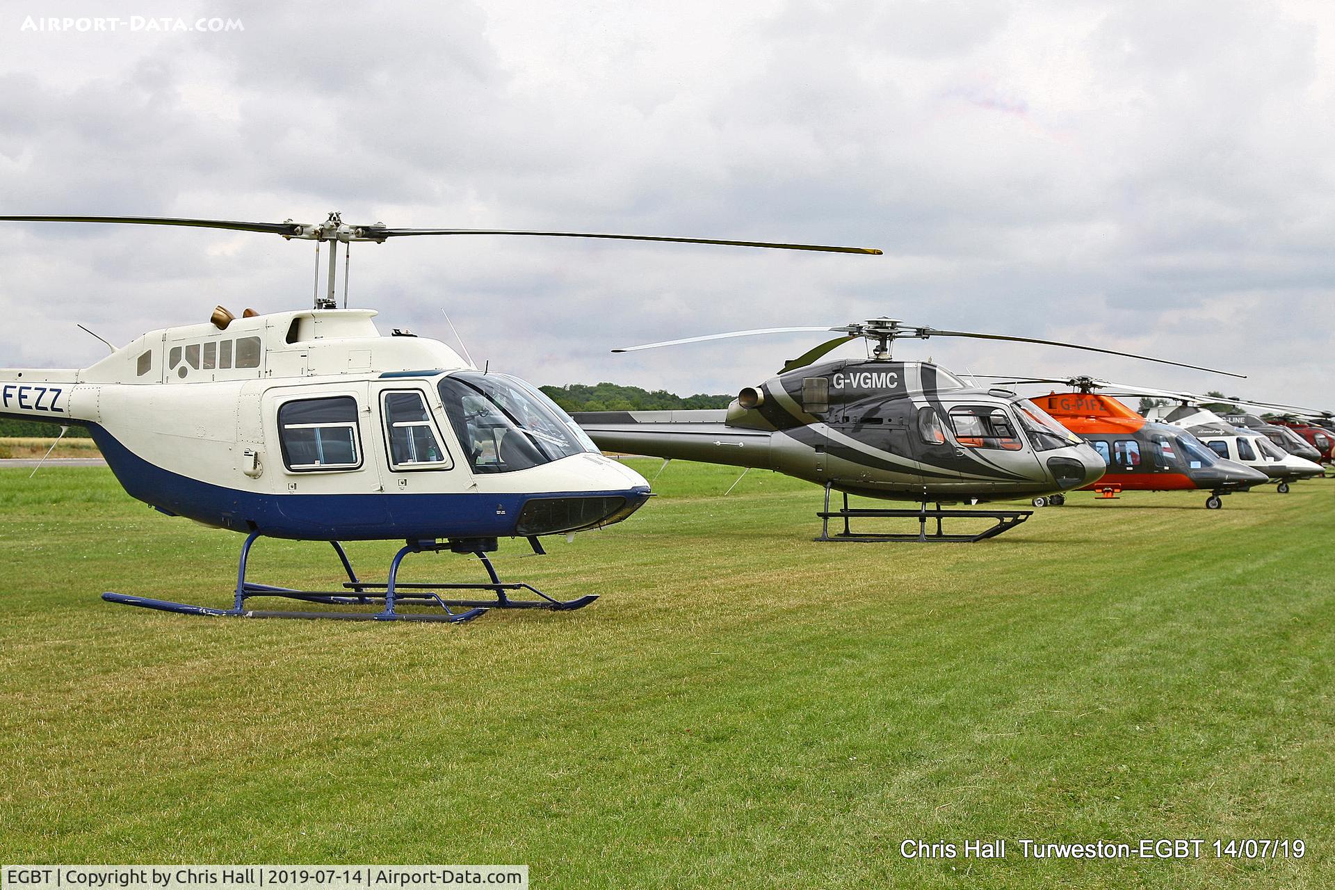 Turweston Aerodrome Airport, Turweston, England United Kingdom (EGBT) - Turweston, British Grand Prix weekend