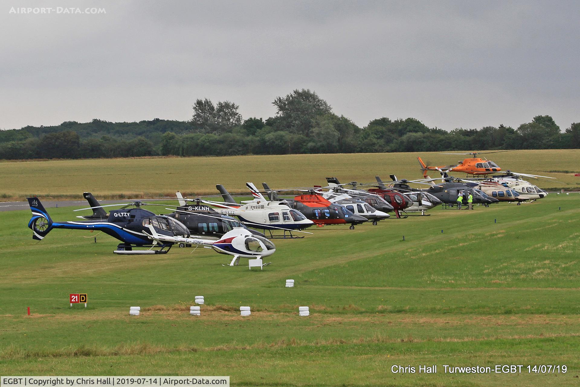 Turweston Aerodrome Airport, Turweston, England United Kingdom (EGBT) - Turweston, British Grand Prix weekend