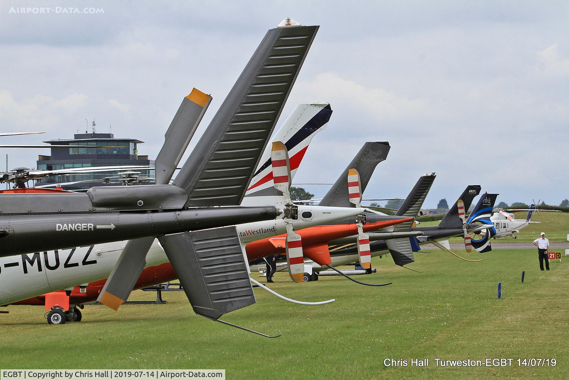 Turweston Aerodrome Airport, Turweston, England United Kingdom (EGBT) - Turweston, British Grand Prix weekend