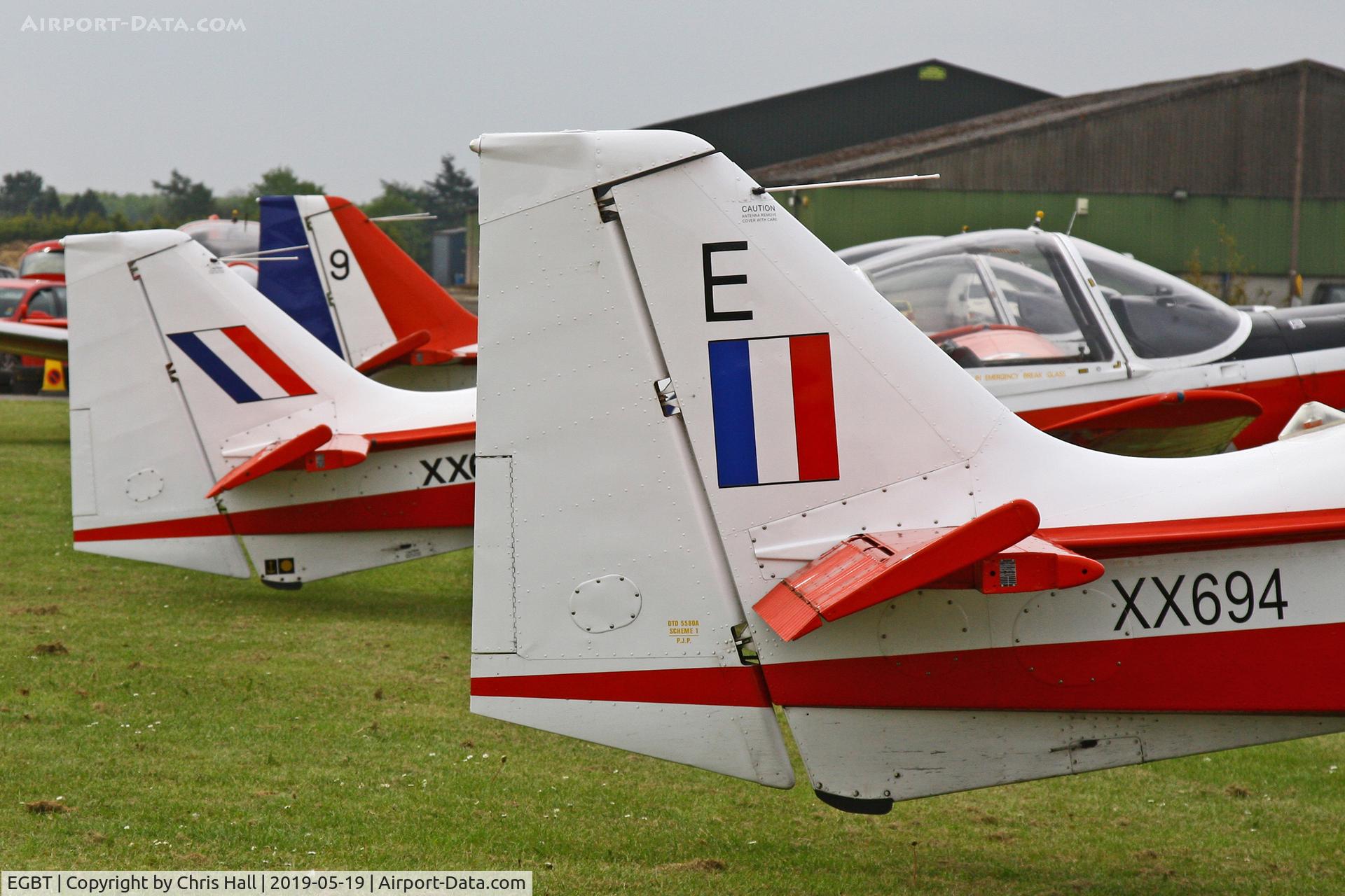 Turweston Aerodrome Airport, Turweston, England United Kingdom (EGBT) - Scottish Aviation Bulldogs at Turweston