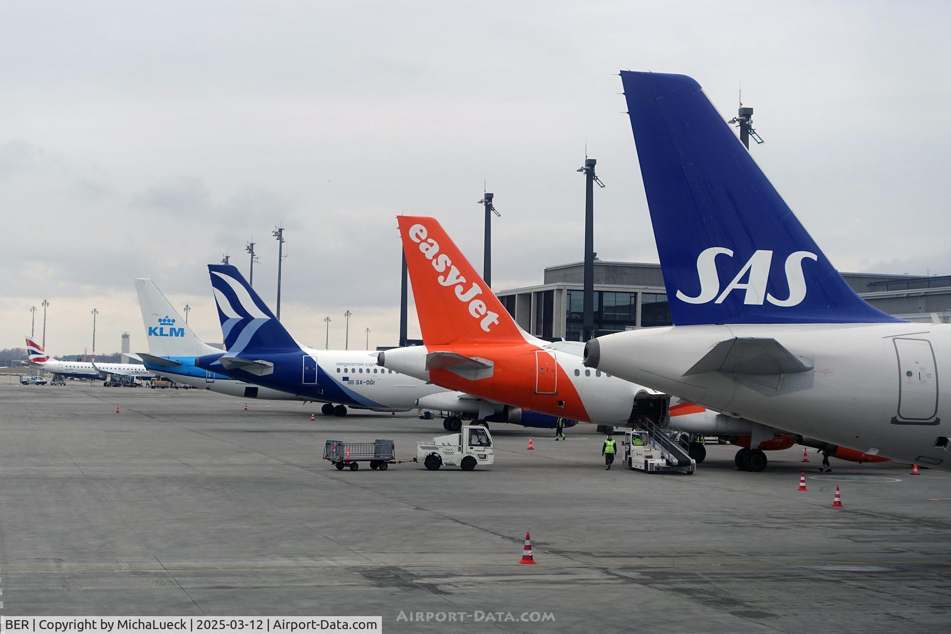 BER Airport - BA, KL, A3, U2, SK