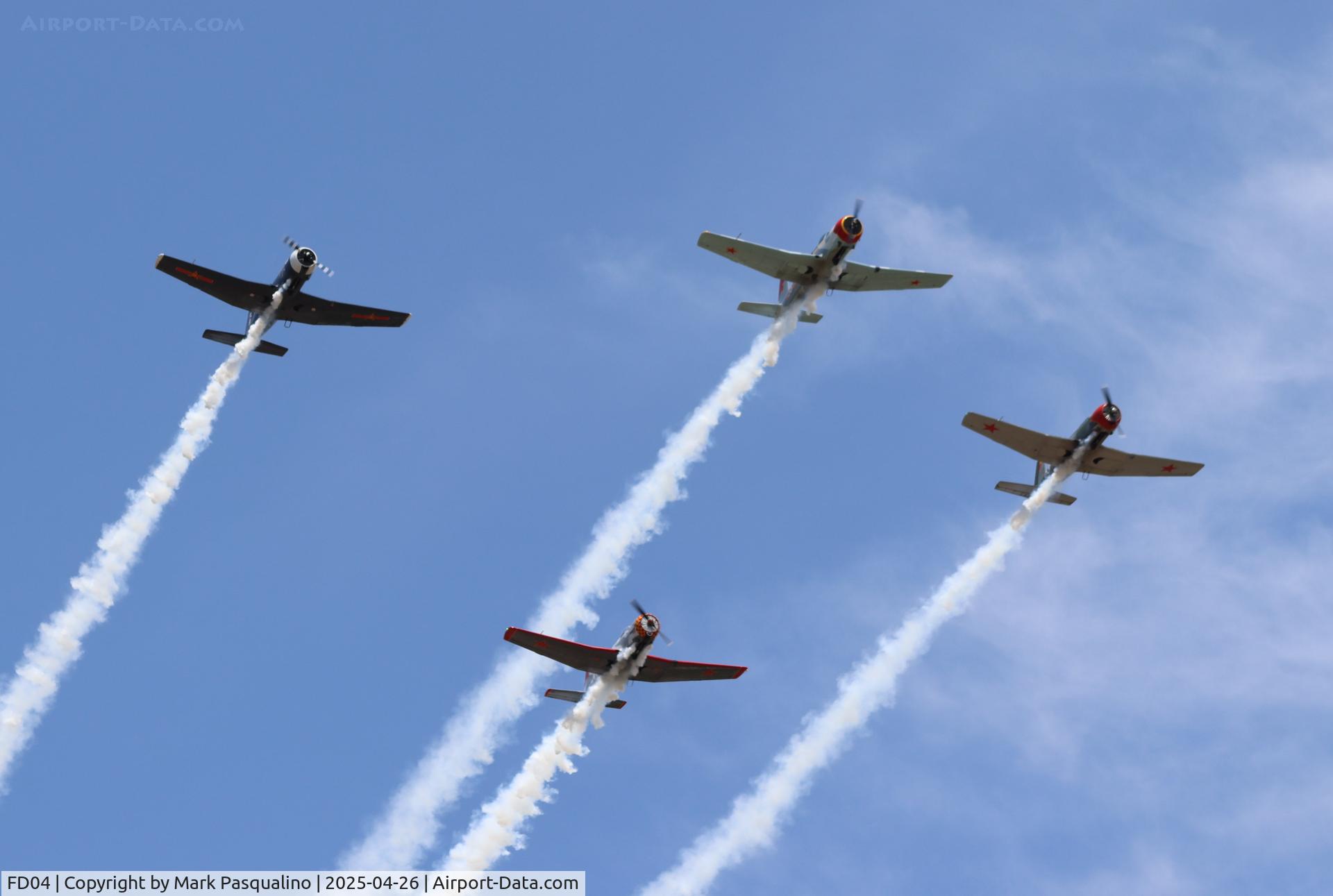 Leeward Air Ranch Airport (FD04) - Formation of Nanchang CJ-6 