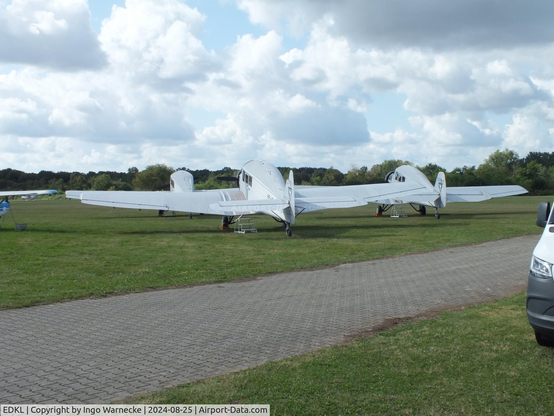 Leverkusen Airport, Leverkusen Germany (EDKL) - Junkers flightline during the 2024 Flugplatzfest at Leverkusen airfield