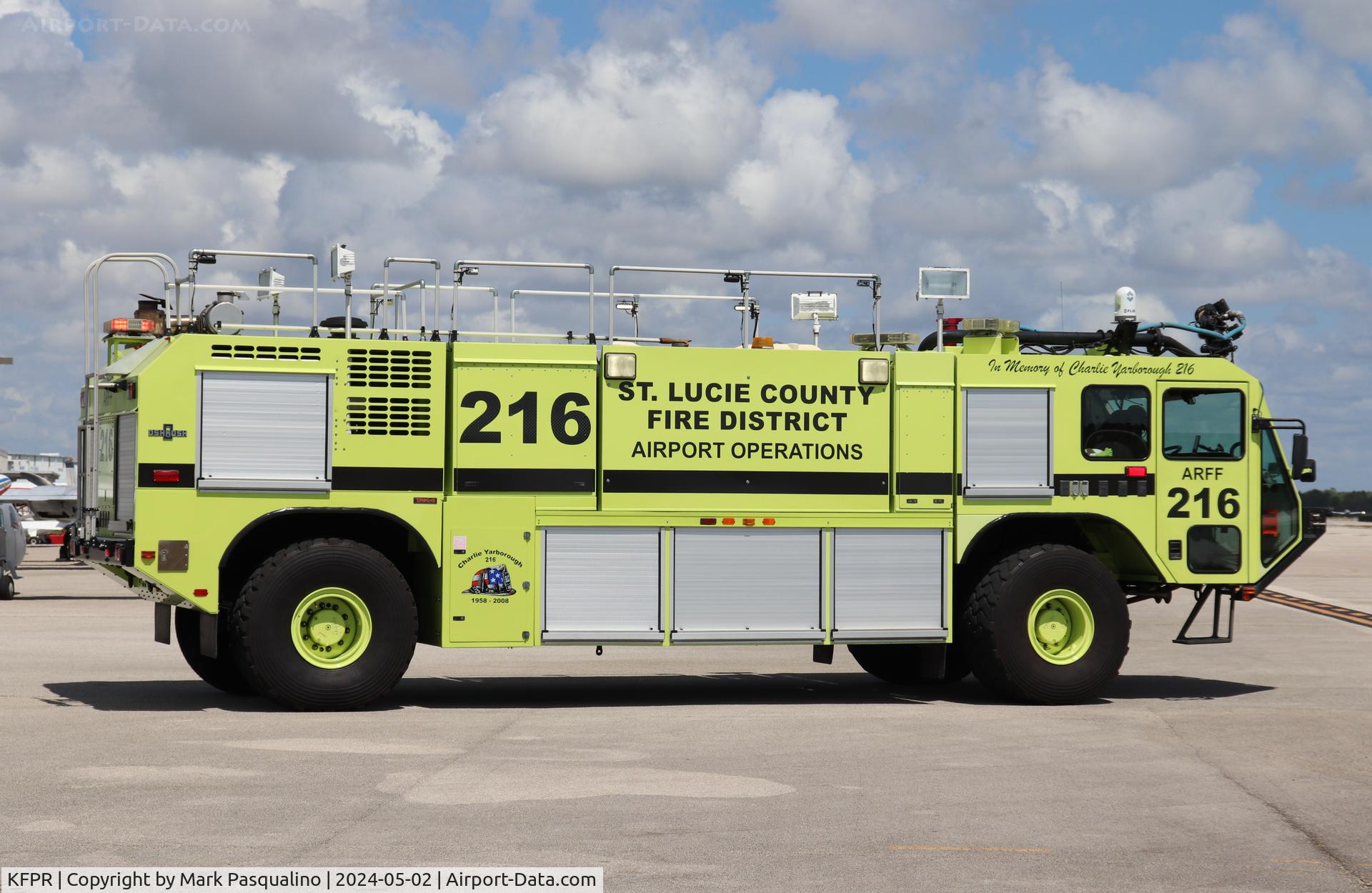 St Lucie County International Airport (FPR) - Fire/Crash Rescue