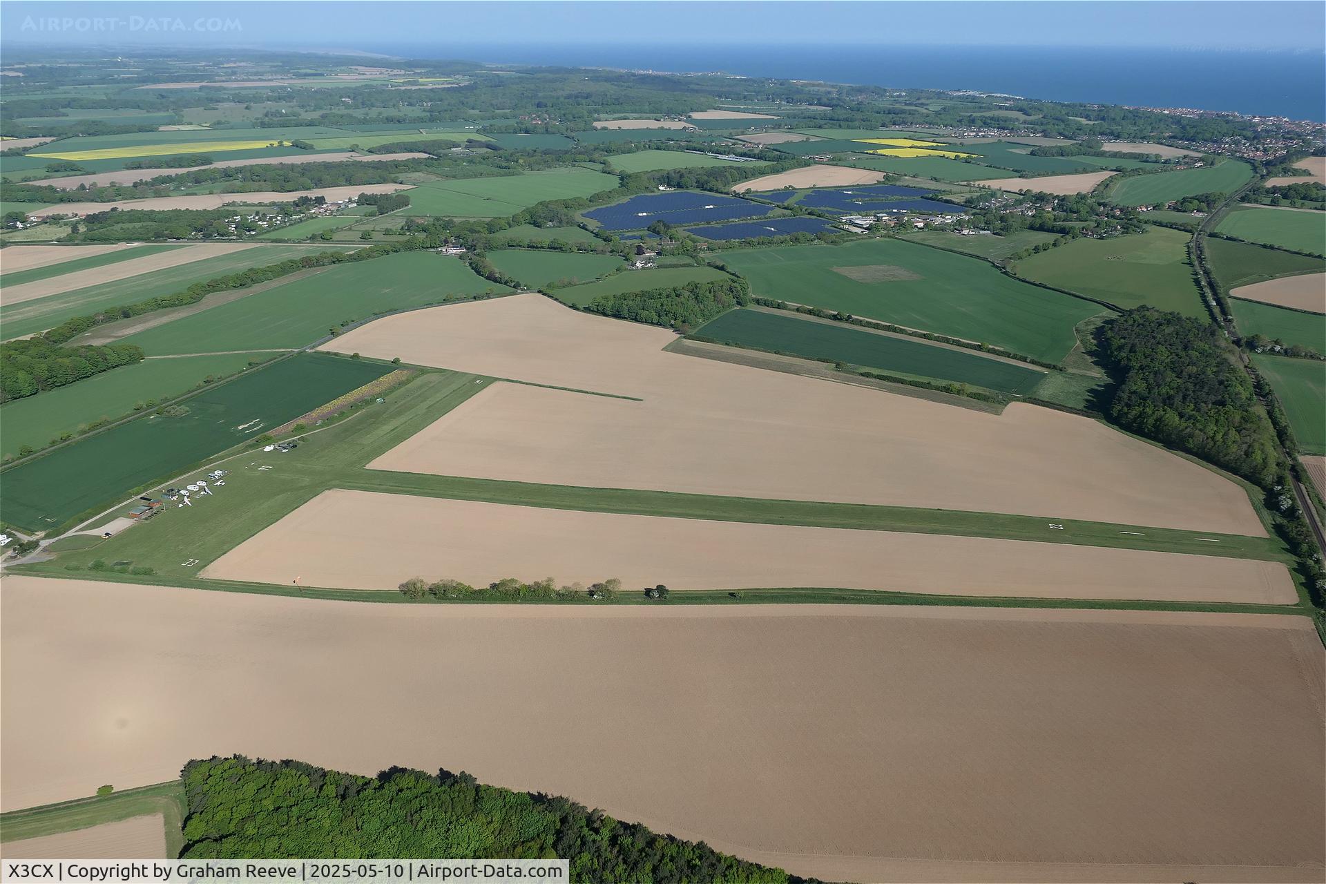 X3CX Airport - Aerial view of Northrepps (X3CX).