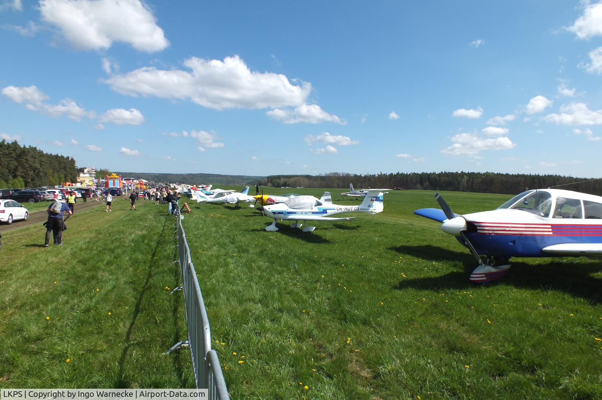 Plasy Airport, Plasy Czech Republic (LKPS) - part of the flightline at the 2025 Plasy Den ve vzduchu airshow