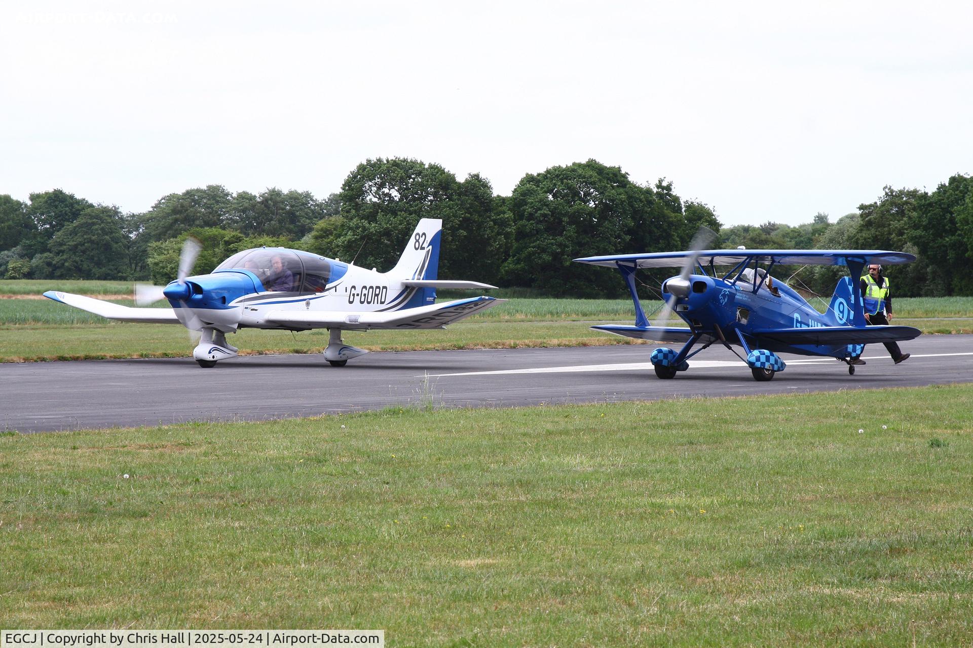 Sherburn-in-Elmet Airfield Airport, Sherburn-in-Elmet, England United Kingdom (EGCJ) - RRRA British Air Racing Championship Ginger Lacey Trophy race. Sherburn - in - Elmet