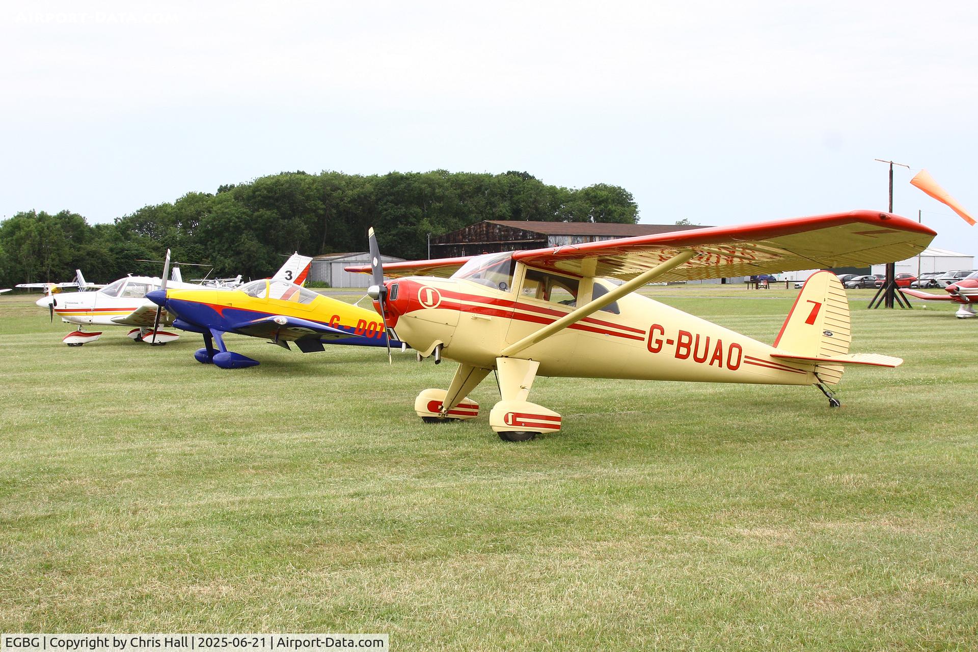 Leicester Airport, Leicester, England United Kingdom (EGBG) - Royal Aero Club RRRA British Air Racing Championship at Leicester, 21-06-25