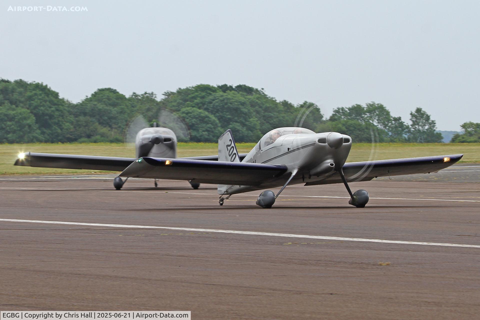 Leicester Airport, Leicester, England United Kingdom (EGBG) - Royal Aero Club RRRA British Air Racing Championship at Leicester, 21-06-25
