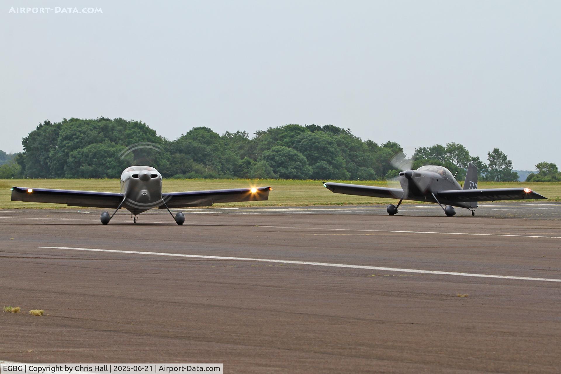 Leicester Airport, Leicester, England United Kingdom (EGBG) - Royal Aero Club RRRA British Air Racing Championship at Leicester, 21-06-25