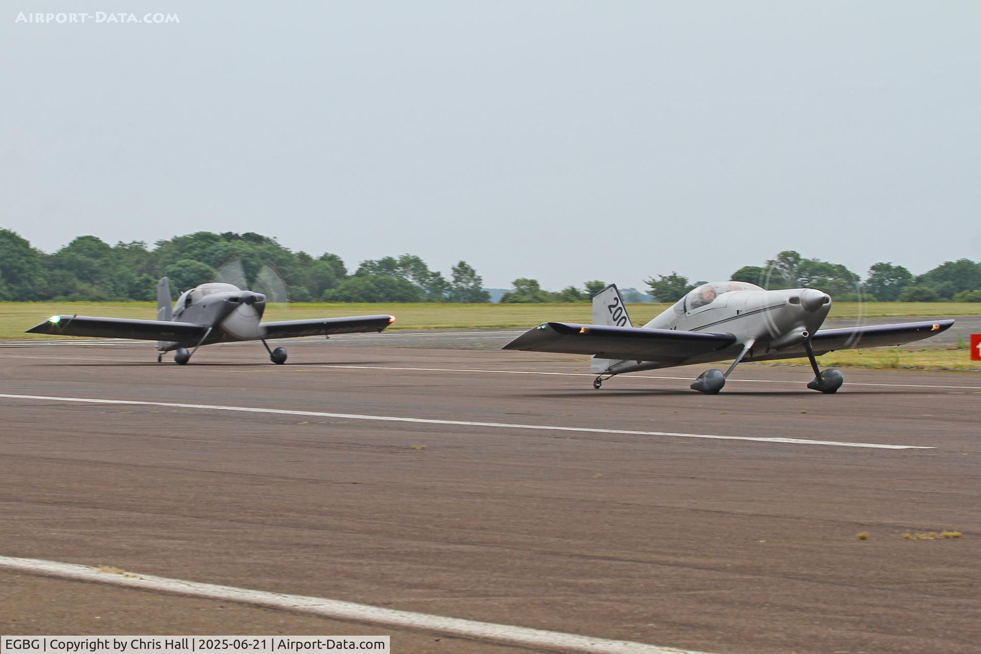 Leicester Airport, Leicester, England United Kingdom (EGBG) - Royal Aero Club RRRA British Air Racing Championship at Leicester, 21-06-25