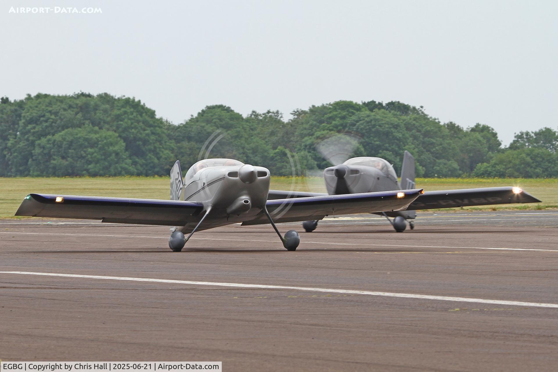 Leicester Airport, Leicester, England United Kingdom (EGBG) - Royal Aero Club RRRA British Air Racing Championship at Leicester, 21-06-25
