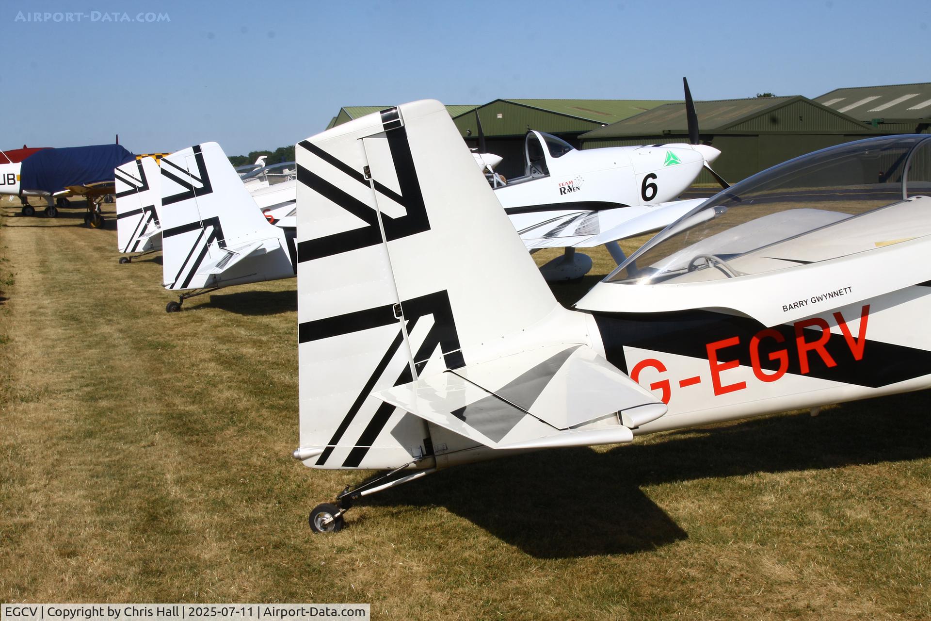 Sleap Airfield Airport, Shrewsbury, England United Kingdom (EGCV) - Team Raven at Sleapkosh 2025