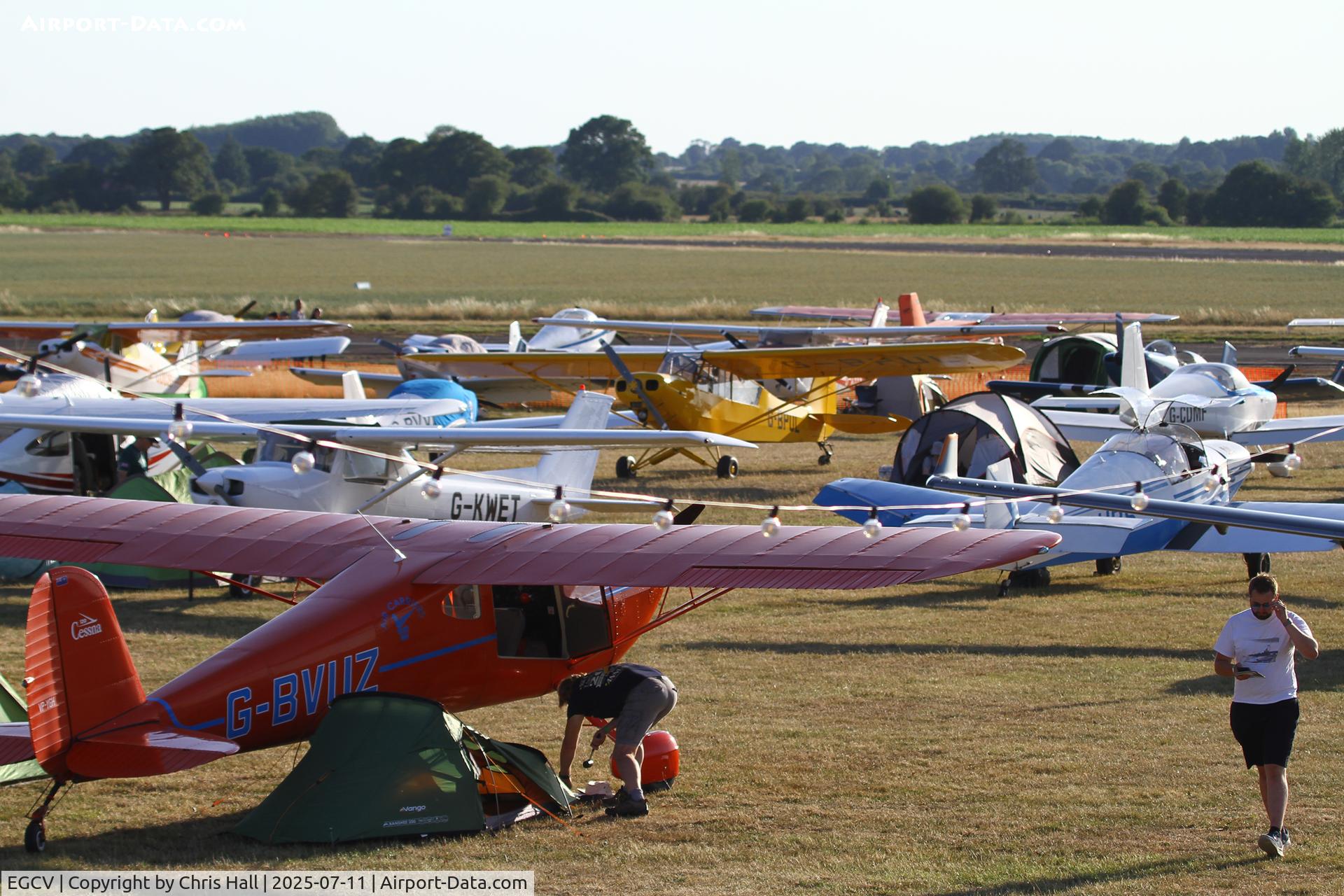 Sleap Airfield Airport, Shrewsbury, England United Kingdom (EGCV) - Sleapkosh 2025