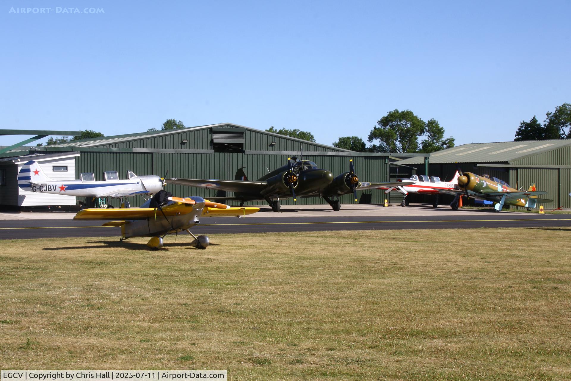 Sleap Airfield Airport, Shrewsbury, England United Kingdom (EGCV) - Sleapkosh 2025