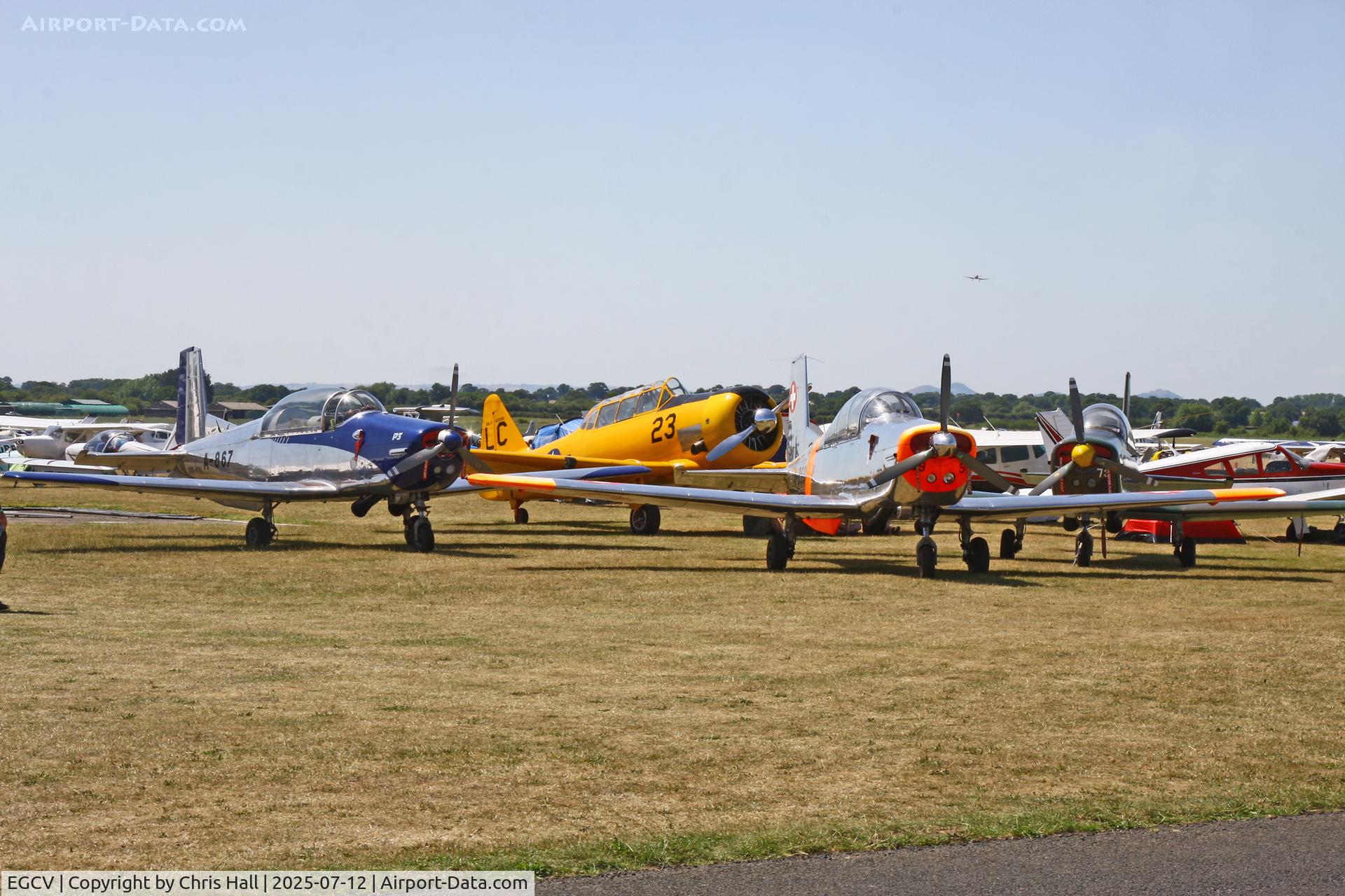 Sleap Airfield Airport, Shrewsbury, England United Kingdom (EGCV) - Sleapkosh 2025