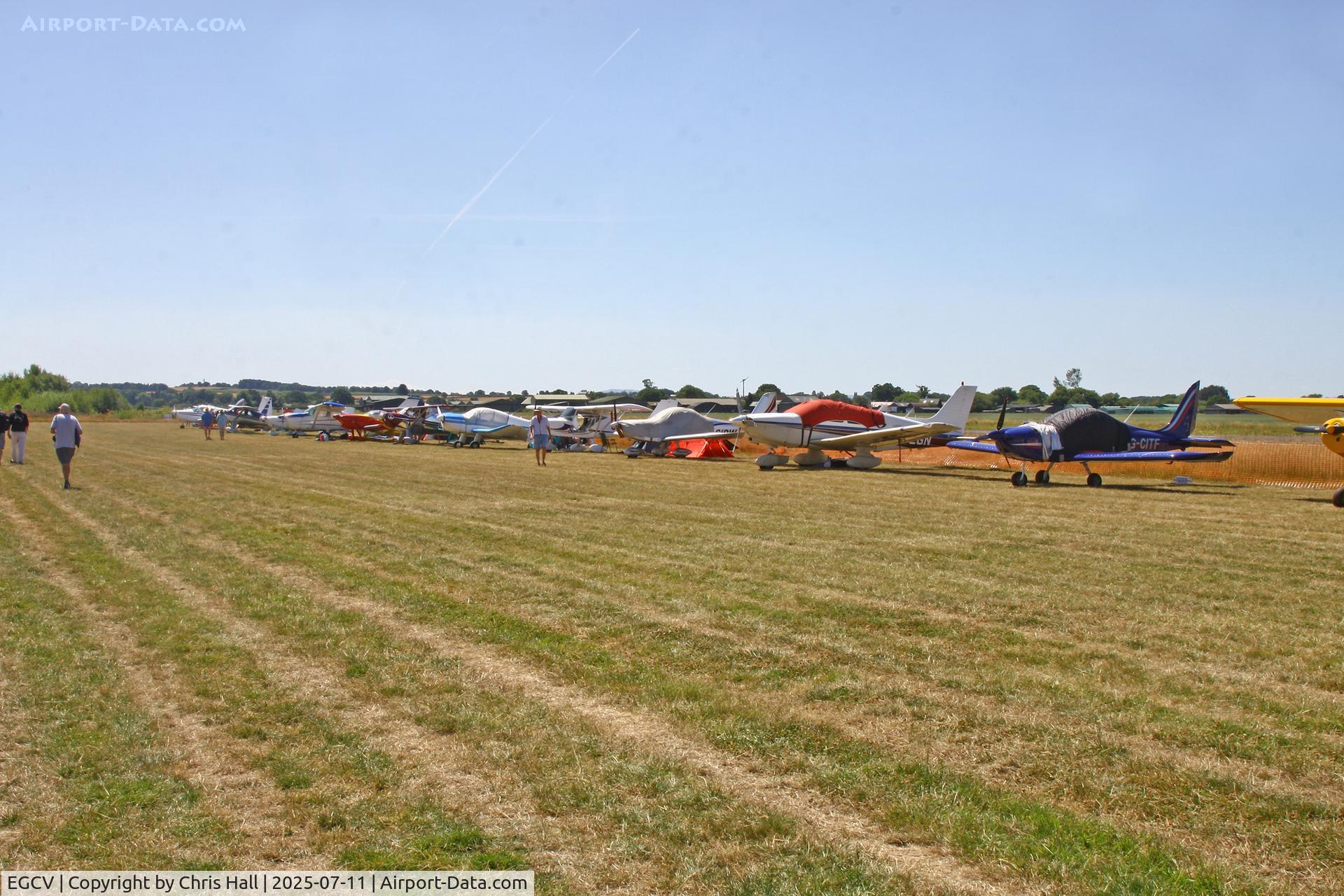 Sleap Airfield Airport, Shrewsbury, England United Kingdom (EGCV) - Sleapkosh 2025