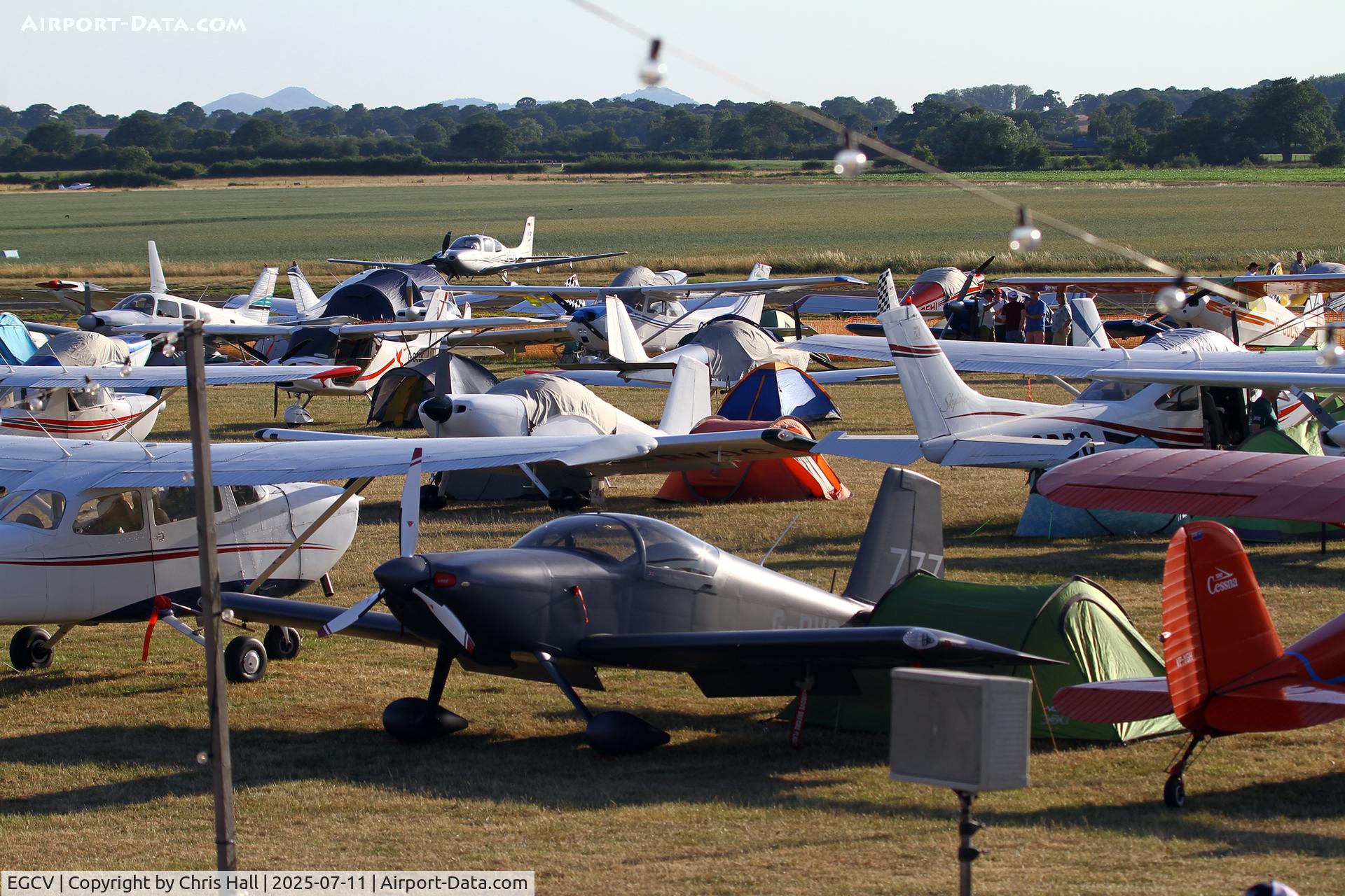 Sleap Airfield Airport, Shrewsbury, England United Kingdom (EGCV) - Sleapkosh 2025