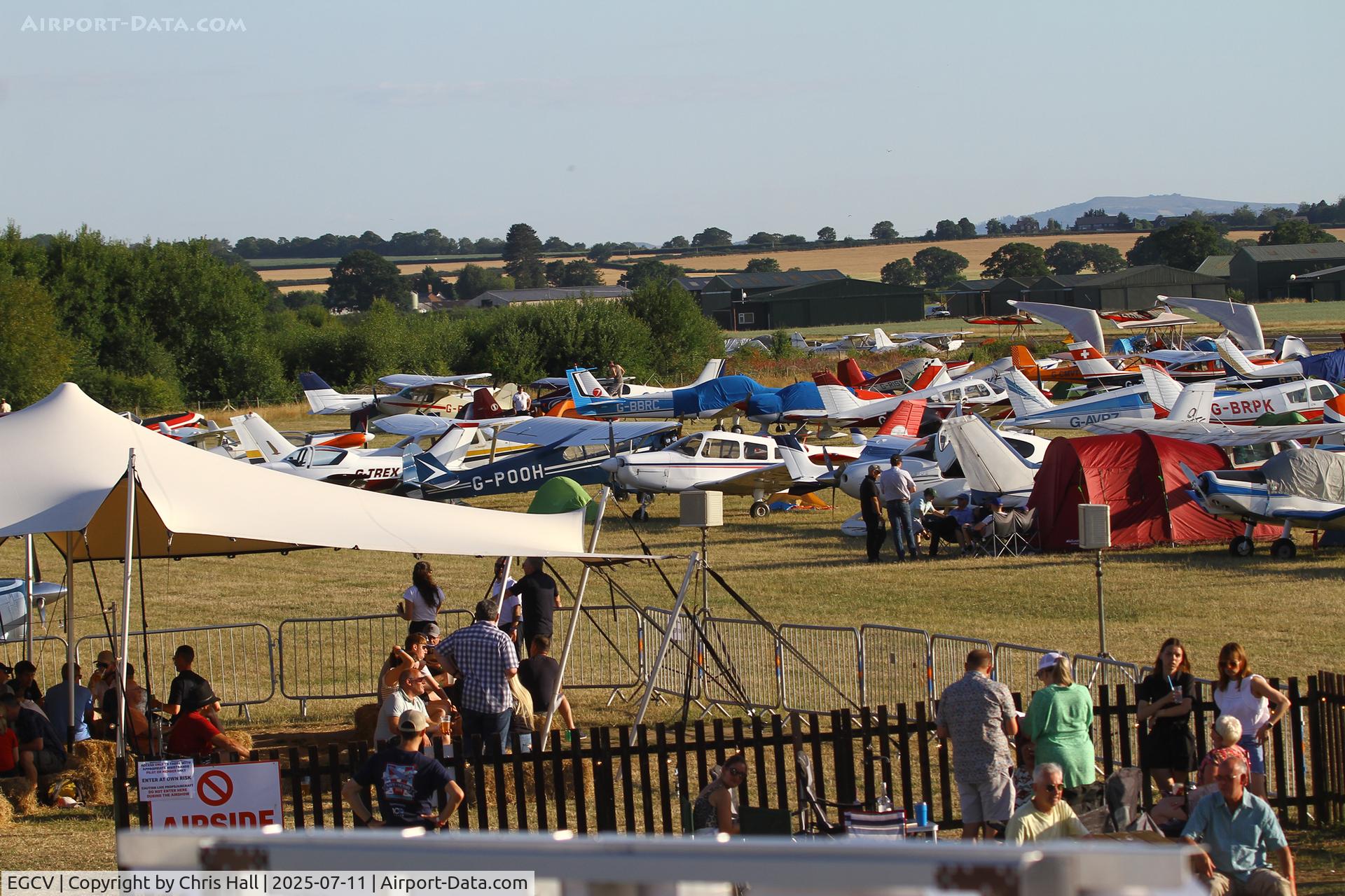 Sleap Airfield Airport, Shrewsbury, England United Kingdom (EGCV) - Sleapkosh 2025