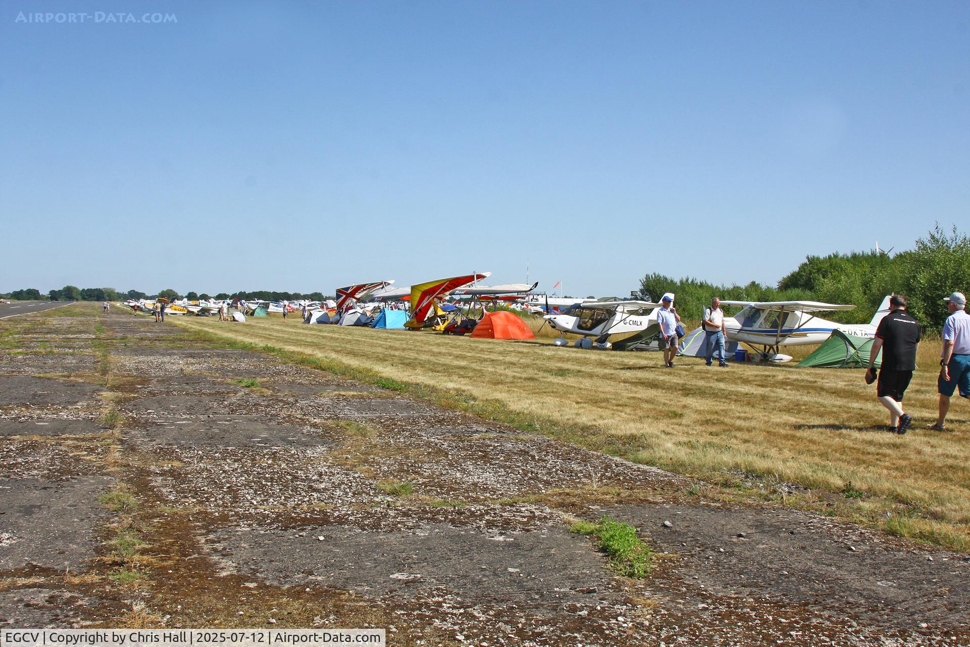 Sleap Airfield Airport, Shrewsbury, England United Kingdom (EGCV) - Sleapkosh 2025