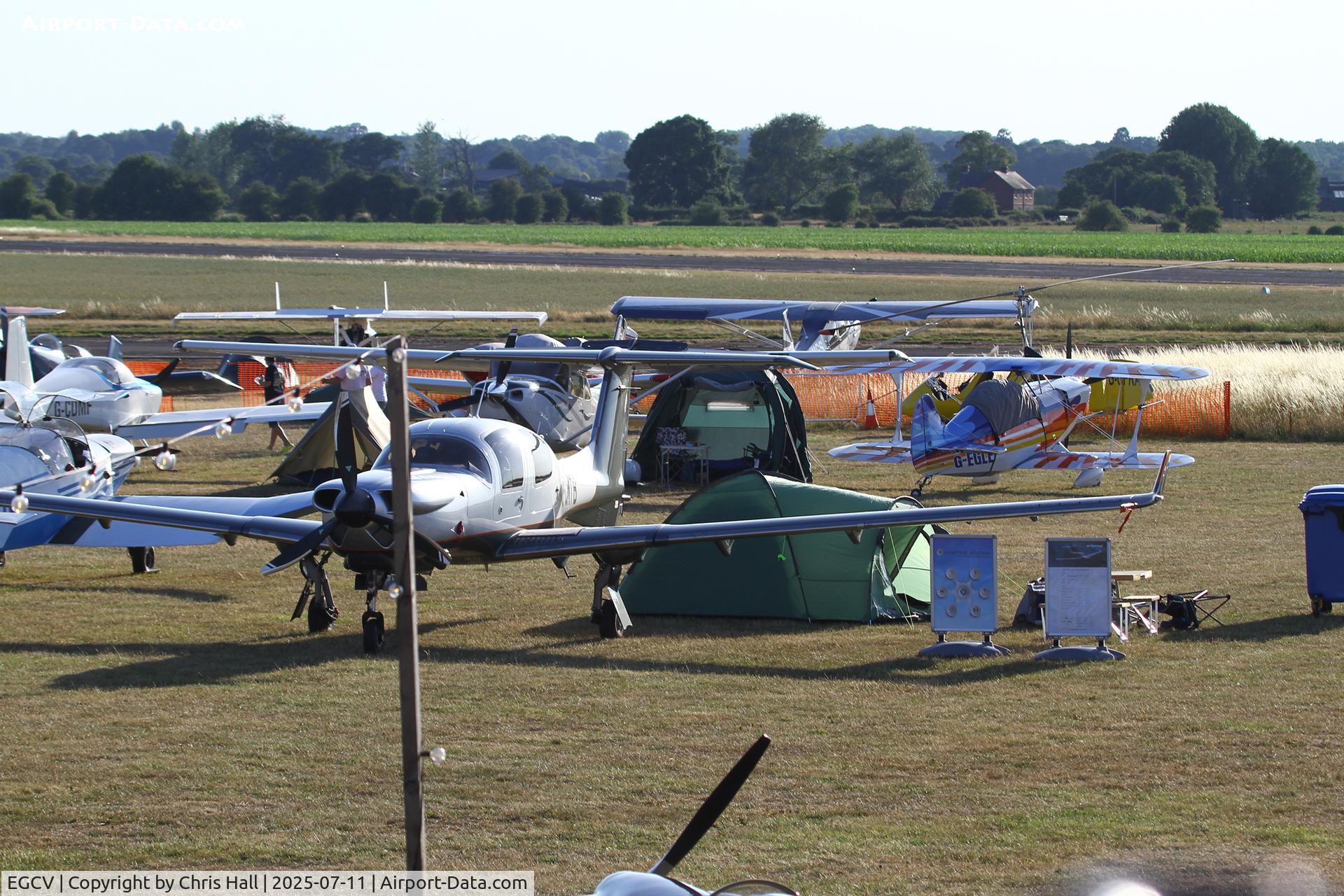 Sleap Airfield Airport, Shrewsbury, England United Kingdom (EGCV) - Sleapkosh 2025