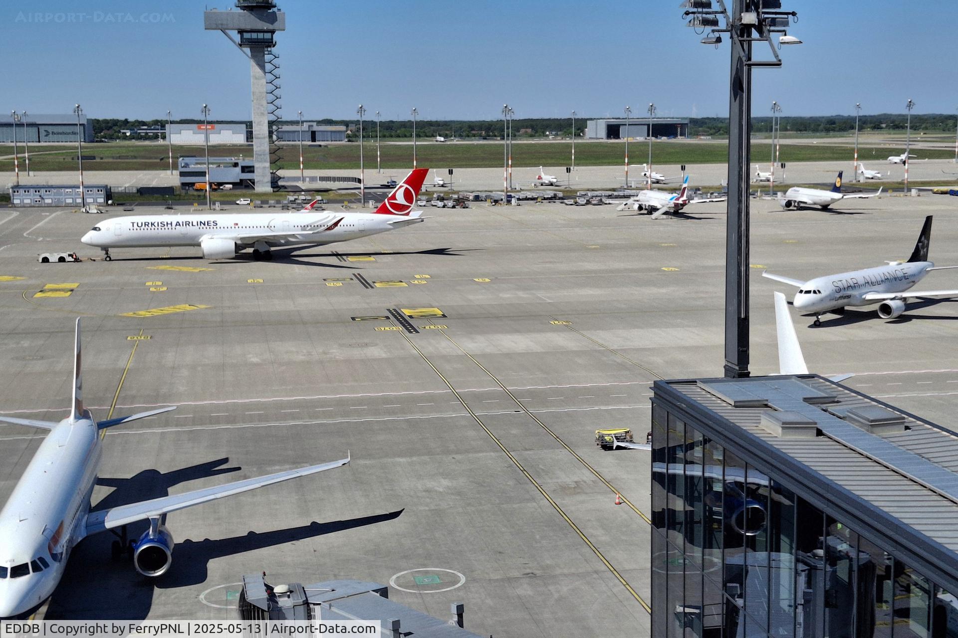 Berlin Brandenburg International Airport, Berlin Germany (EDDB) - Viewing deck view BER