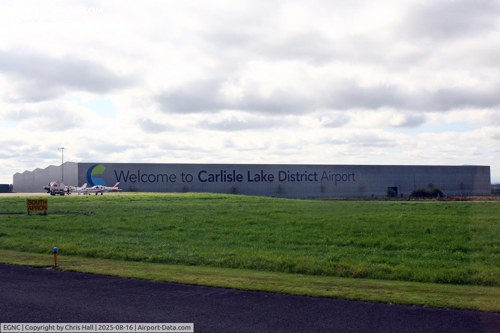 Carlisle Airport, Carlisle, England United Kingdom (EGNC) - Carlisle Lake District Airport