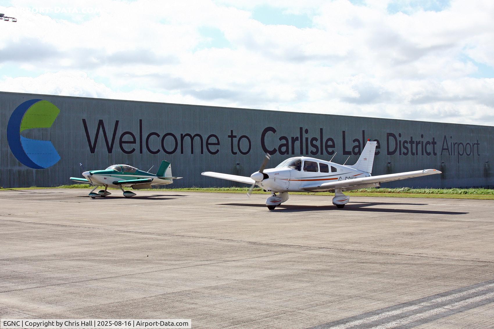 Carlisle Airport, Carlisle, England United Kingdom (EGNC) - Carlisle Lake District Airport