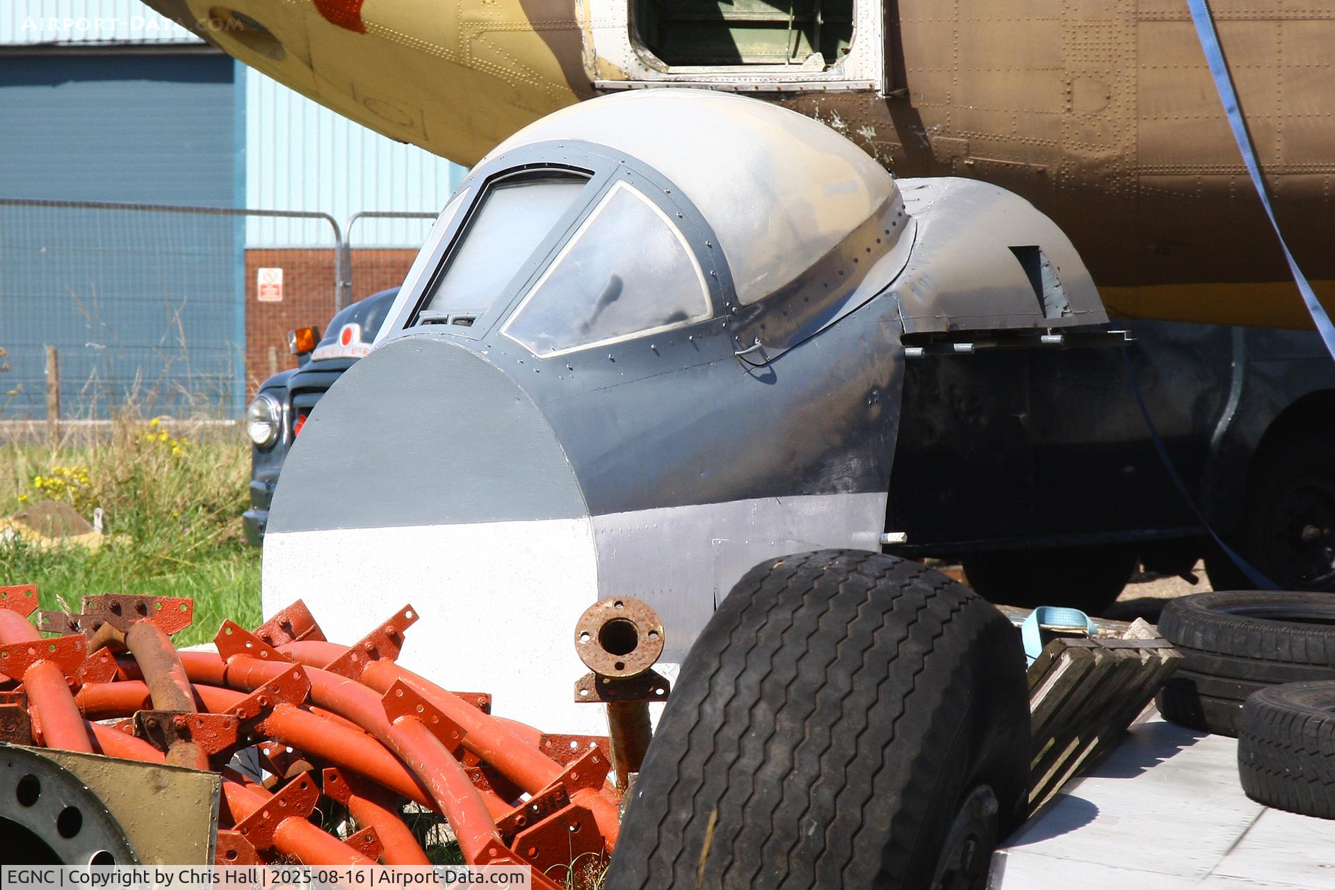 Carlisle Airport, Carlisle, England United Kingdom (EGNC) - Supermarine Scimitar F.1 Simulator at the Solway Aviation Museum