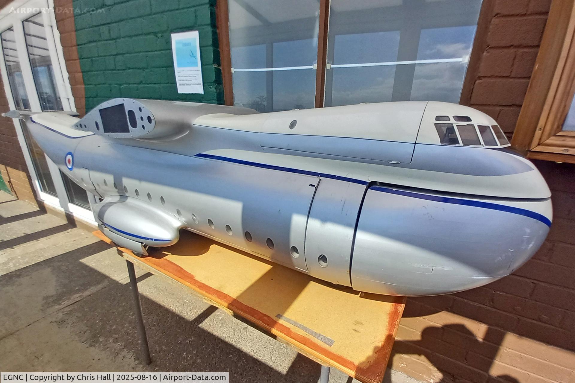 Carlisle Airport, Carlisle, England United Kingdom (EGNC) - Large scale model at the Solway Aviation Museum