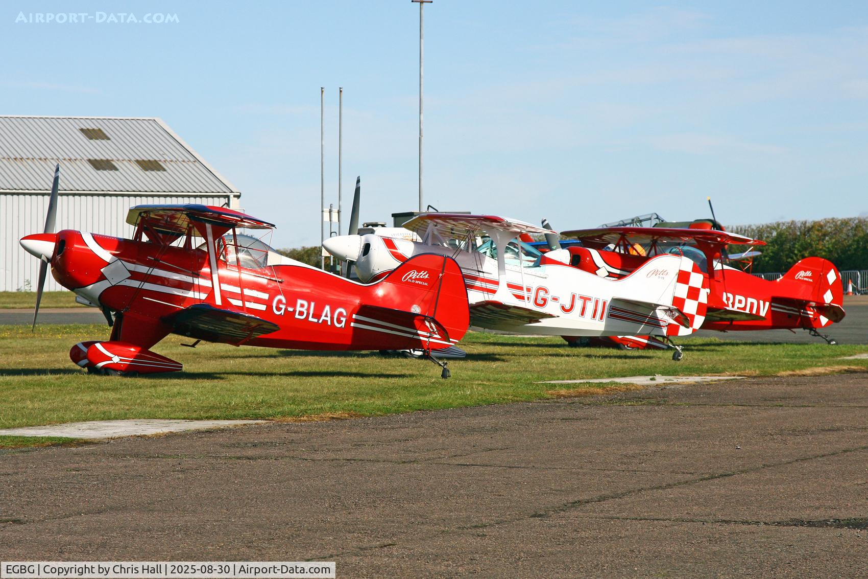 Leicester Airport, Leicester, England United Kingdom (EGBG) - Pitts S1 Special's at the LAA Rally 2025