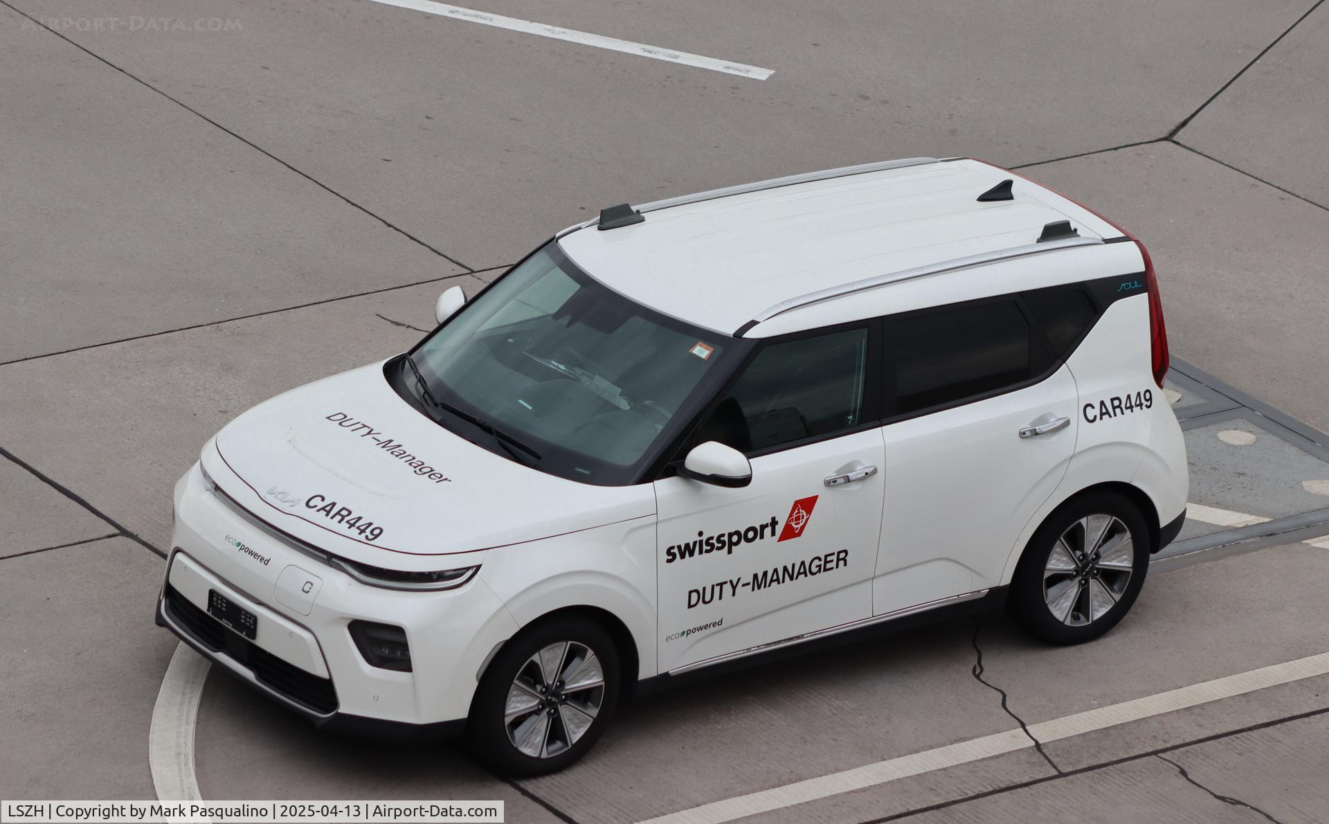 Zurich International Airport, Zurich Switzerland (LSZH) - Duty Manager Car at Zurich International Airport