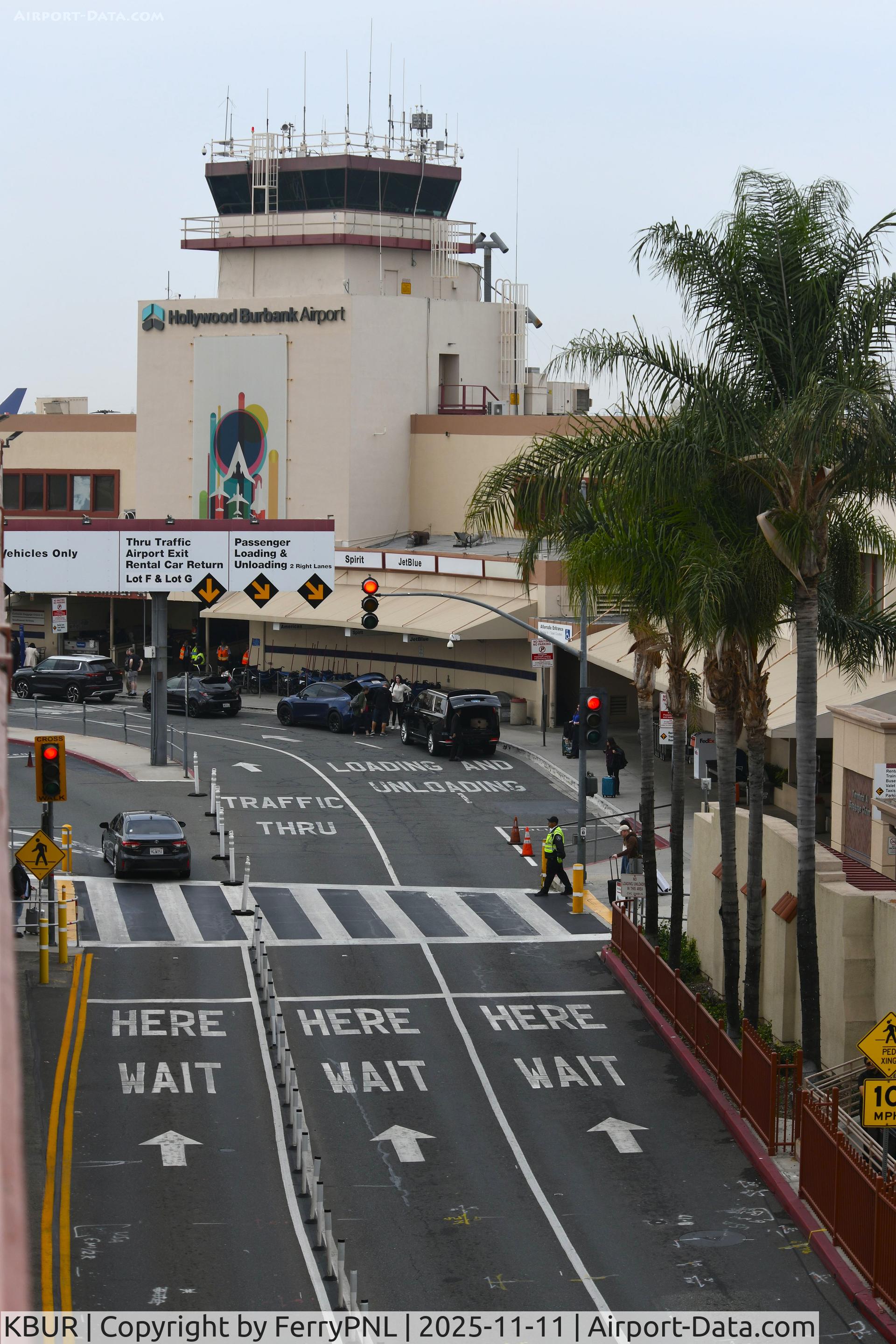 Bob Hope Airport (BUR) - Iconic terminal building at Hollywood Burbank Airport