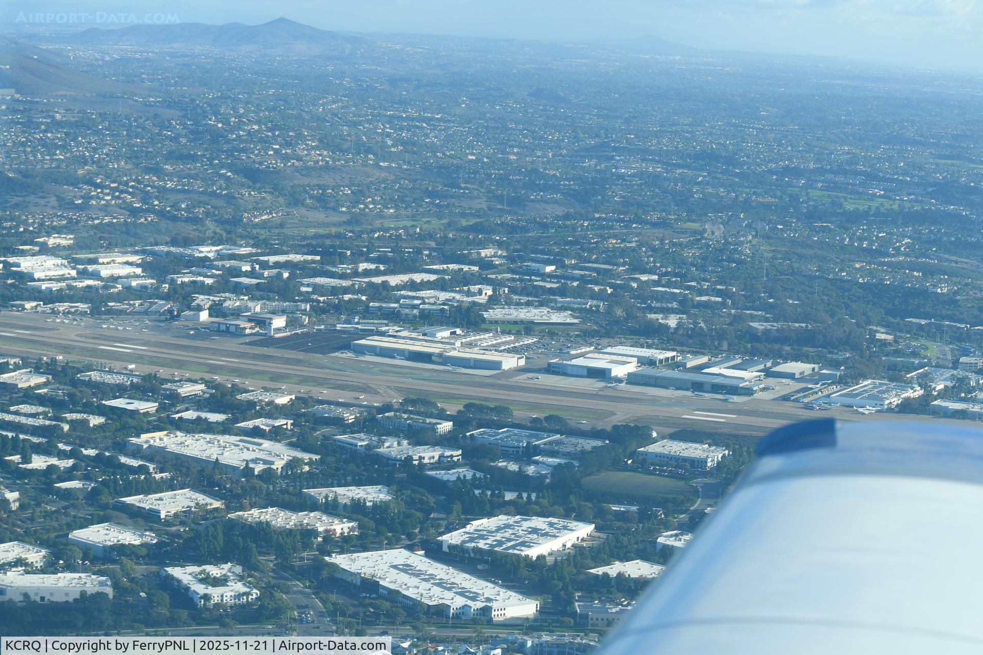Mc Clellan-palomar Airport (CRQ) - McClellan-Palomar Airport while departing down below