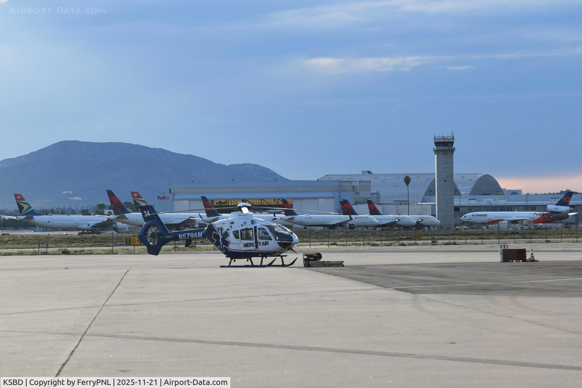 San Bernardino International Airport (SBD) - San Bernardino still has some stored aircraft but not as many as some years ago.