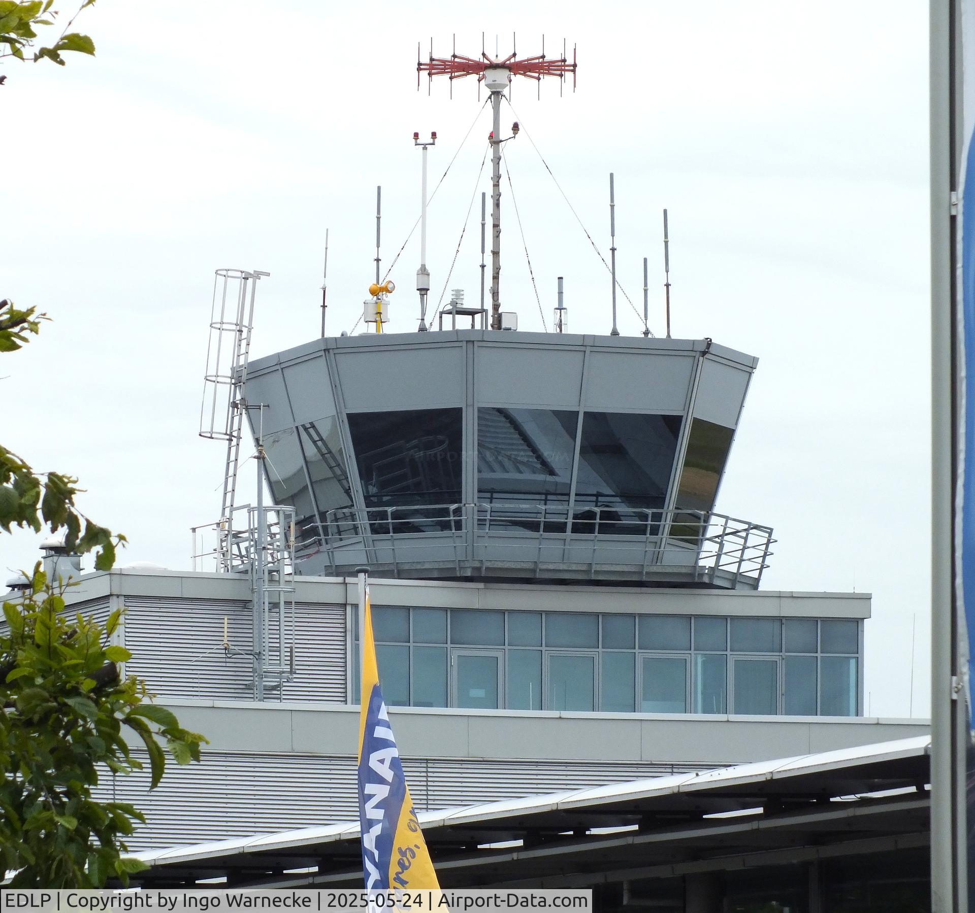 Paderborn Lippstadt Airport, Paderborn / Lippstadt Germany (EDLP) - tower at Paderborn-Lippstadt 'Heinz Nixdorf' airport, Büren