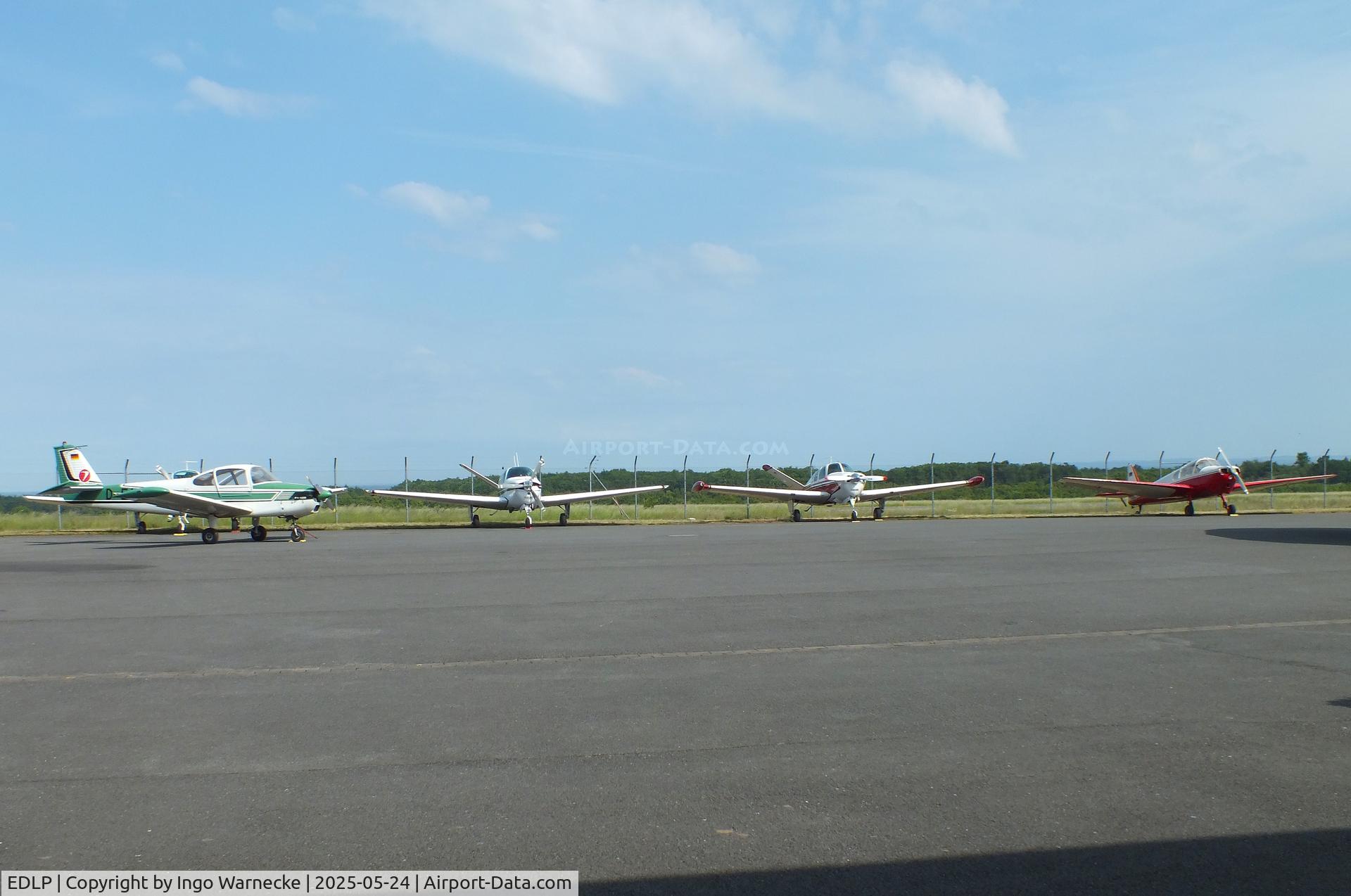 Paderborn Lippstadt Airport, Paderborn / Lippstadt Germany (EDLP) - Quax apron during Hangardays/Hangartage 2025 at Paderborn-Lippstadt 'Heinz Nixdorf' airport, Büren
