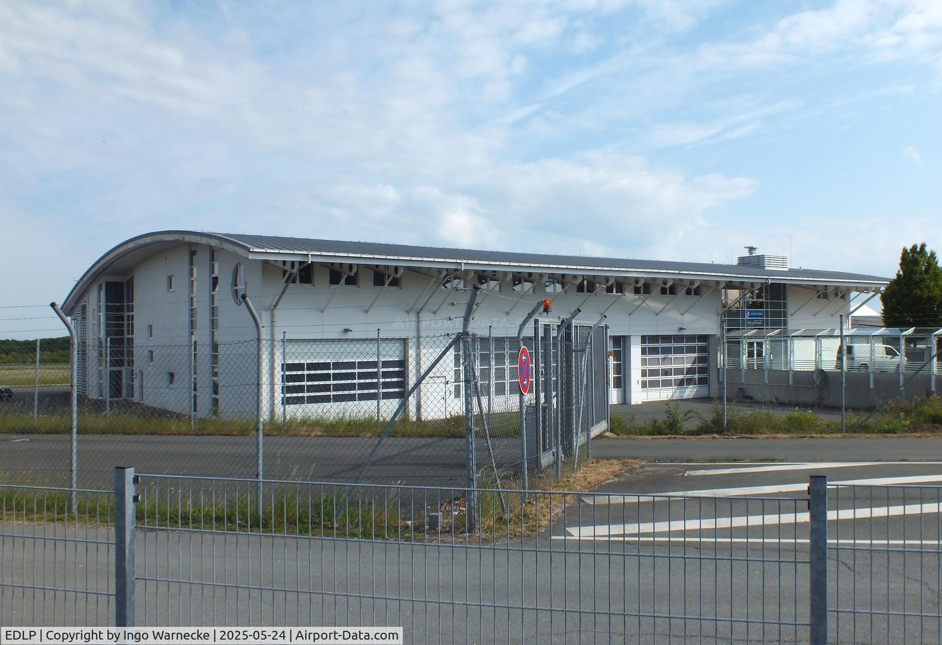 Paderborn Lippstadt Airport, Paderborn / Lippstadt Germany (EDLP) - Airport Forum building at Paderborn-Lippstadt 'Heinz Nixdorf' airport, Büren