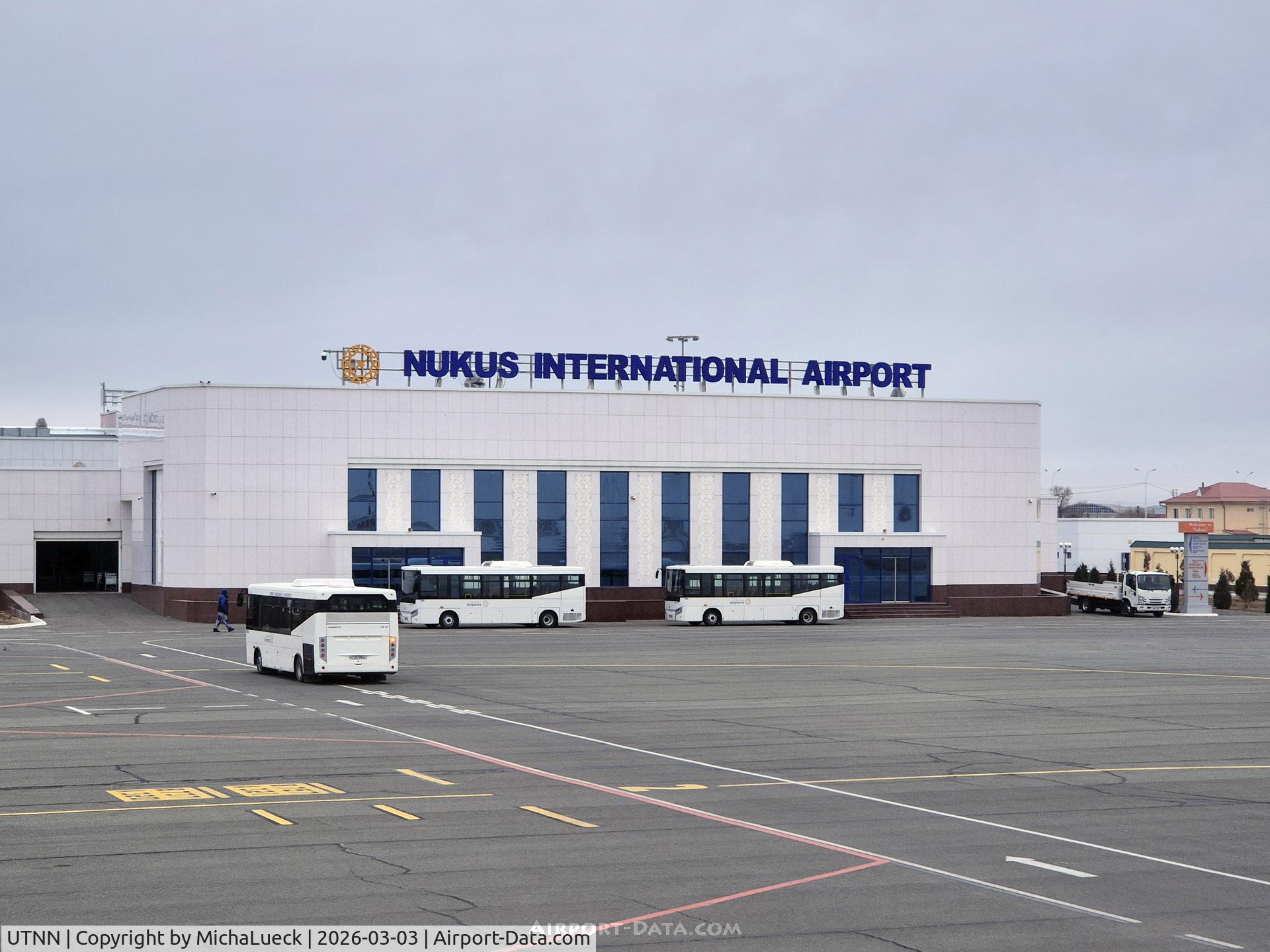 Nukus Airport, Nukus Uzbekistan (UTNN) - At Nukus