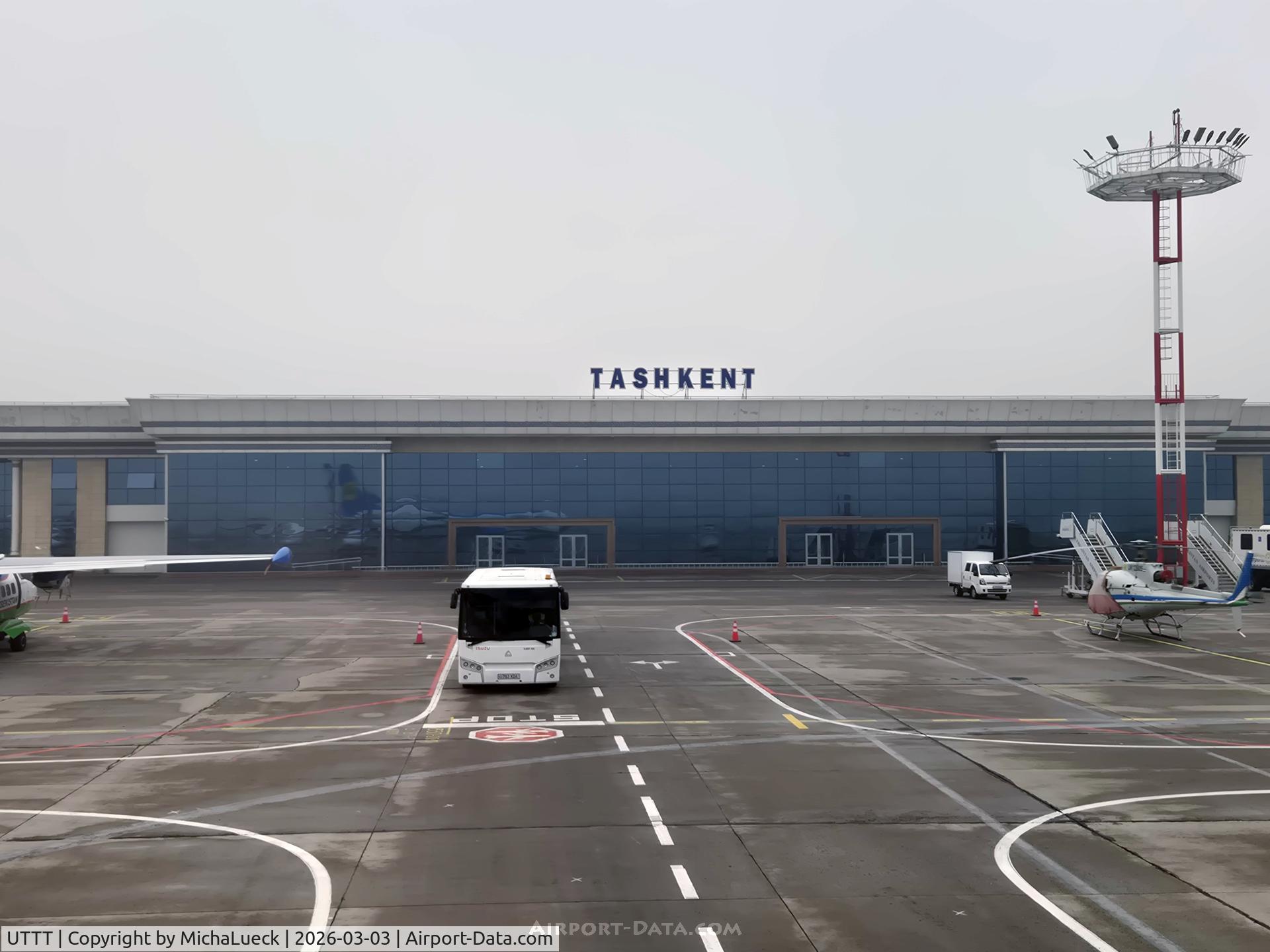 Tashkent_Airport, Tashkent Uzbekistan (UTTT) - The small Terminal 3 is Tashkent's domestic Terminal