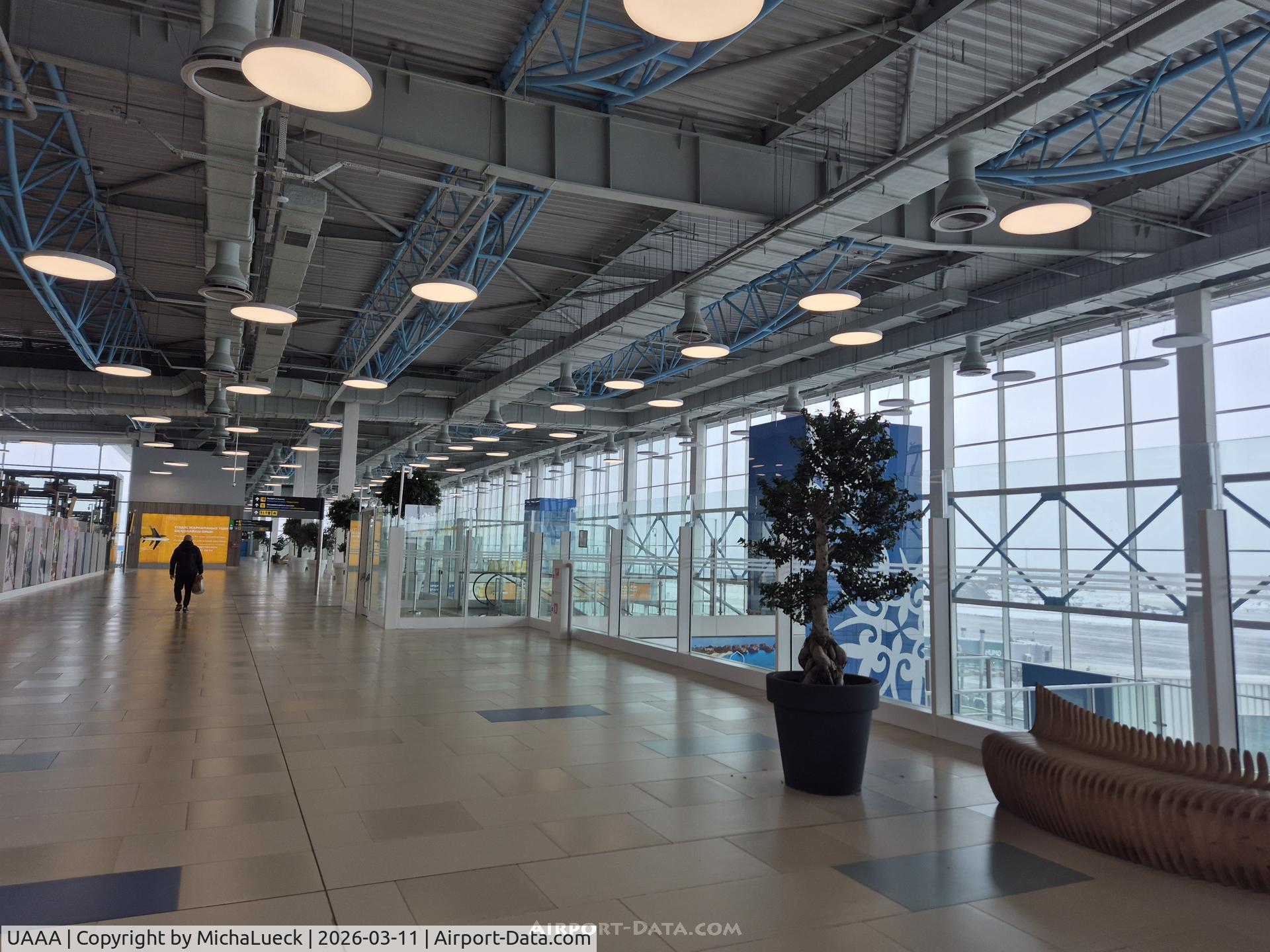 Almaty Airport, Almaty Kazakhstan (UAAA) - At Almaty