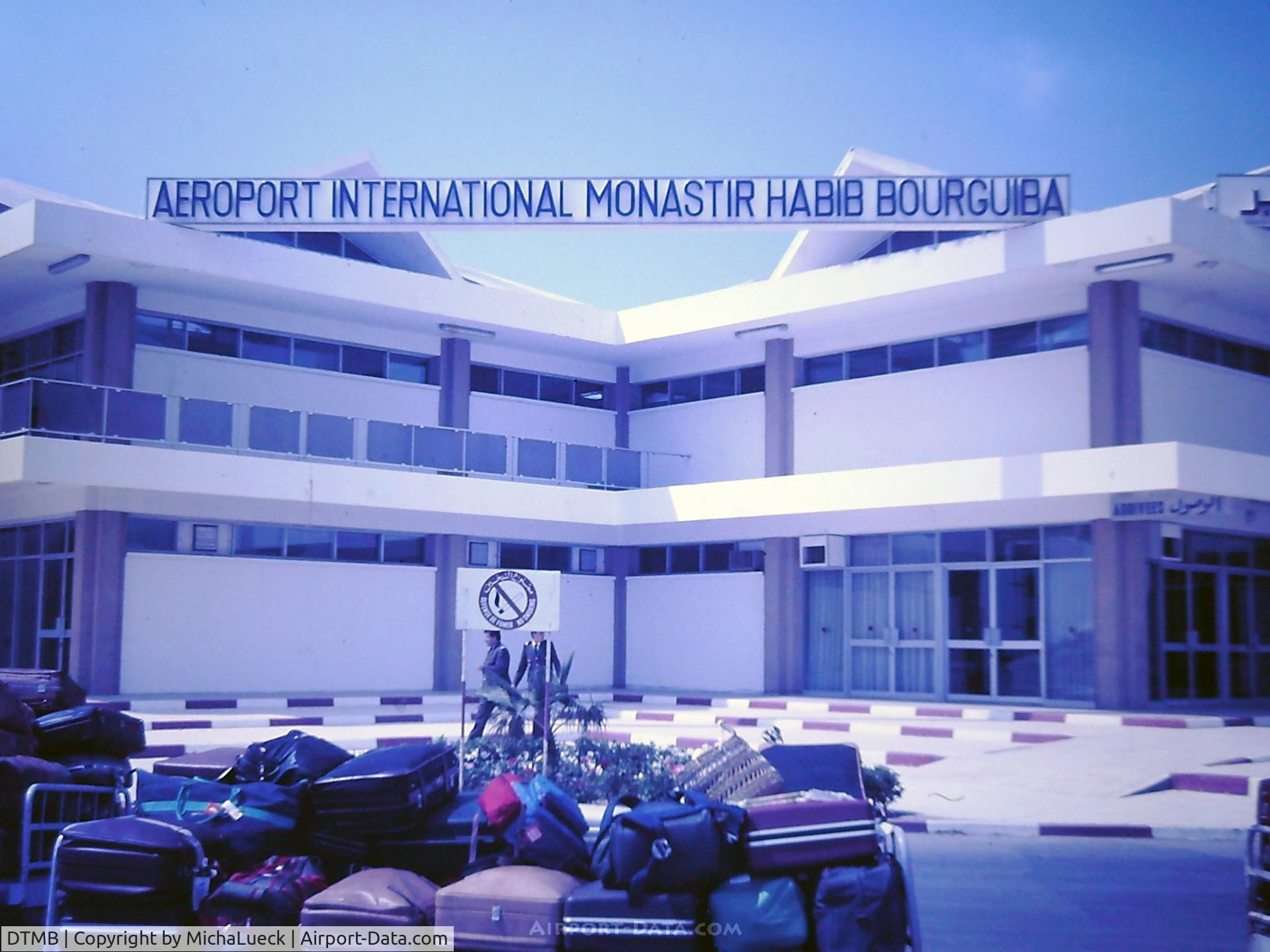 Habib Bourguiba International Airport, Monastir Tunisia (DTMB) - scanned from dad's slides (1987)