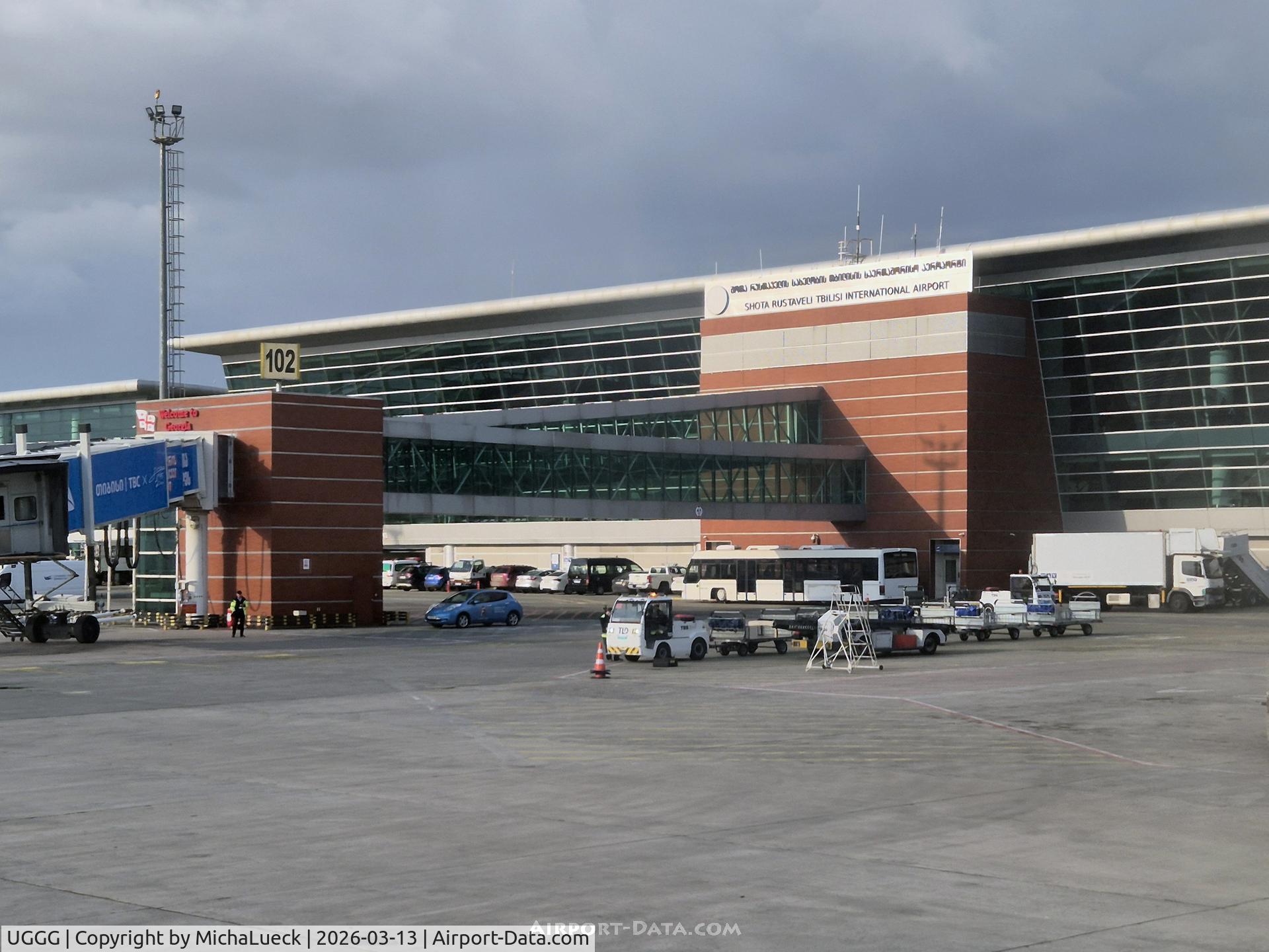 Tbilisi International Airport, Tbilisi, Georgia Georgia (UGGG) - At Tbilisi