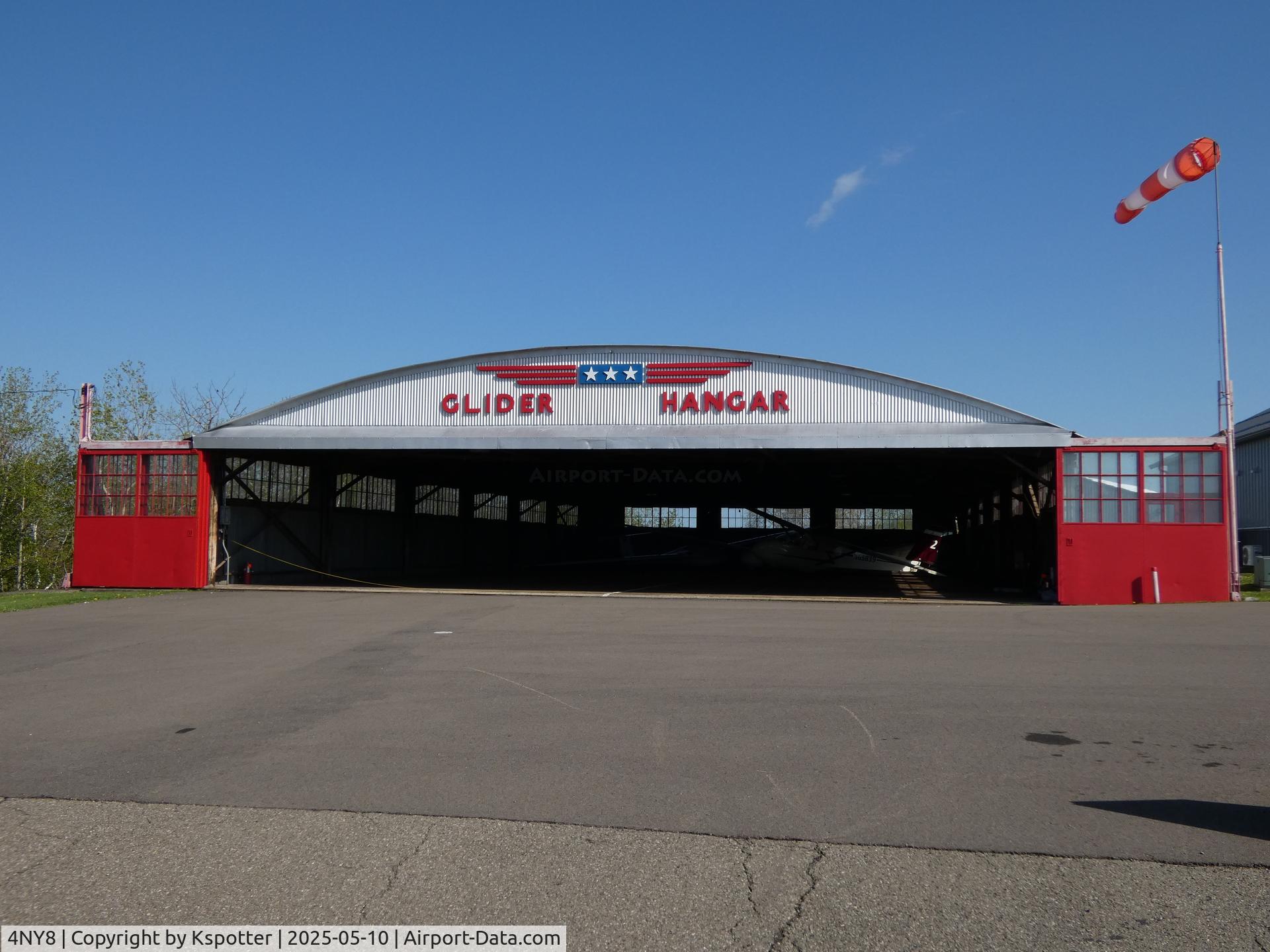 Harris Hill Gliderport (4NY8) - Glider Hangar