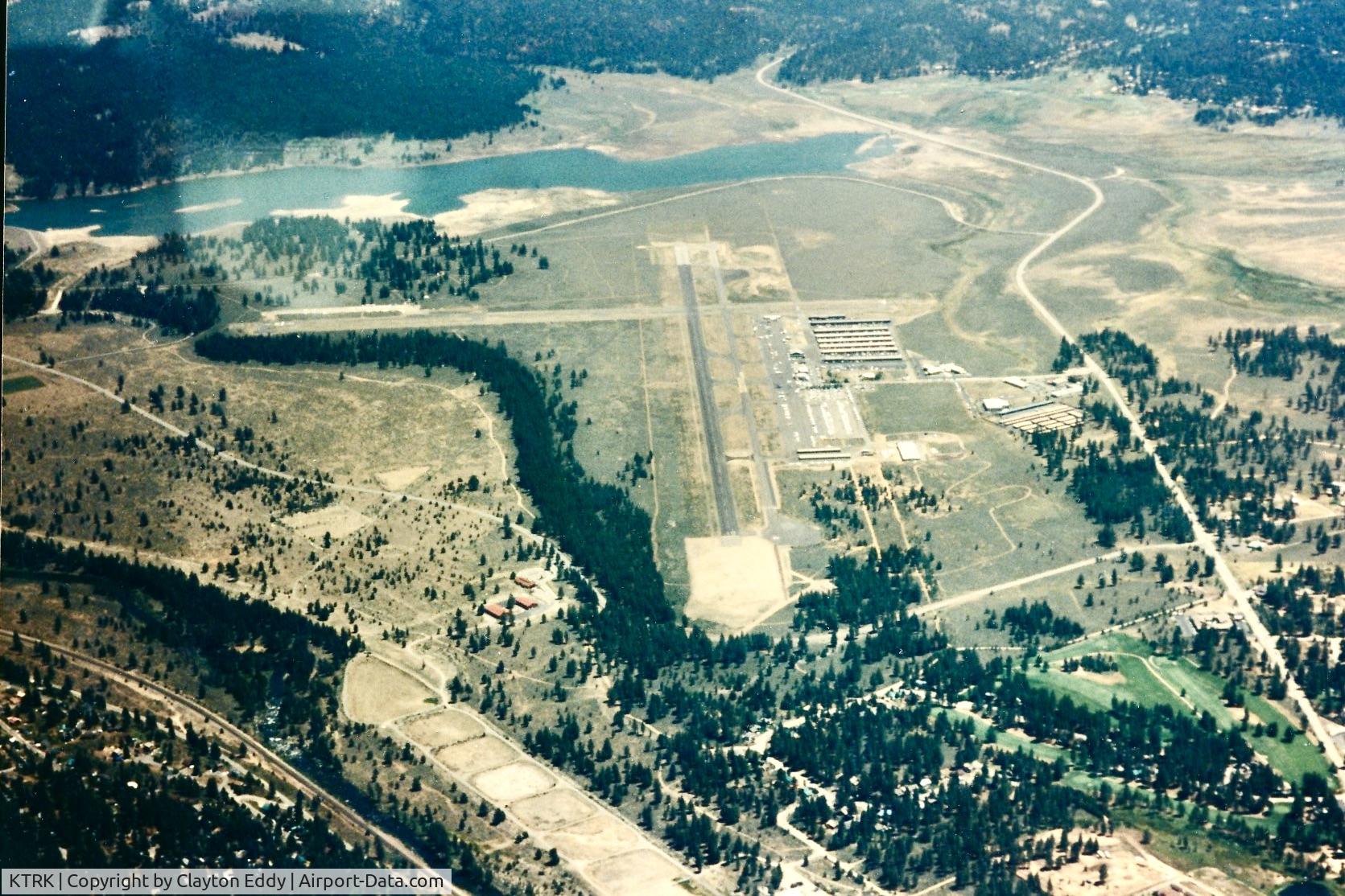 Truckee-tahoe Airport (TRK) - Truckee Tahoe airport in California 1990's