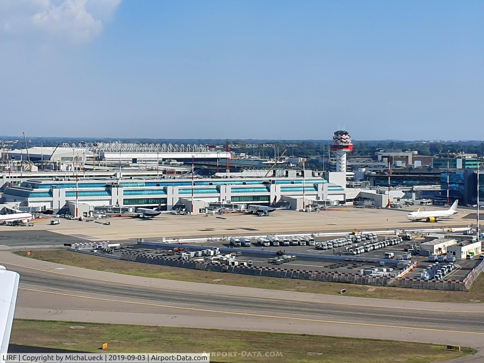 Leonardo Da Vinci International Airport (Fiumicino International Airport), Rome Italy (LIRF) - Rome Fiumicino (Leonardo Da Vinci), taken from D-AGWX, FCO-CGN